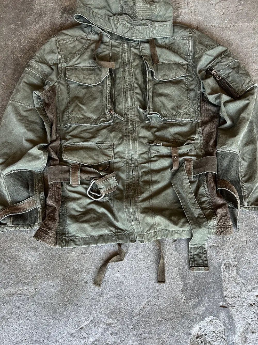 Hysteric Glamour Avant Garde If Six Was Nine Balenci Opium Style Cargo Jacket Size US M / EU 48-50 / 2 - 3 Thumbnail