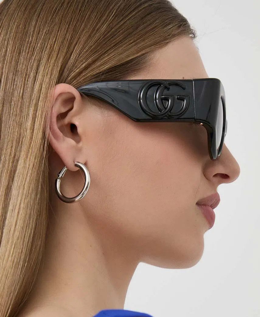 Gucci NEW GUCCI GG1544S-001 Black Size ONE SIZE - 3 Thumbnail