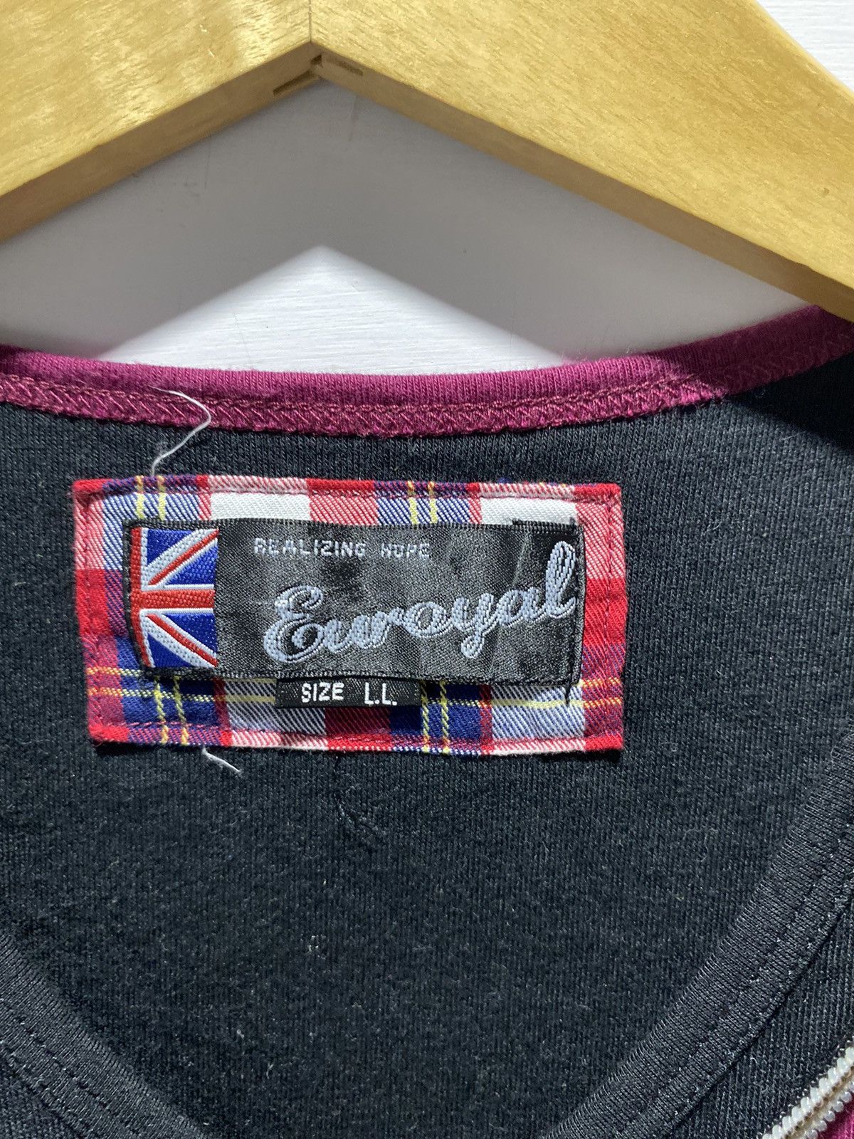 Hysteric Glamour × If Six Was Nine × Japanese Brand Euroyal Purple Poem Double Layer Zipper Long Sleeve Size US M / EU 48-50 / 2 - 5 Thumbnail