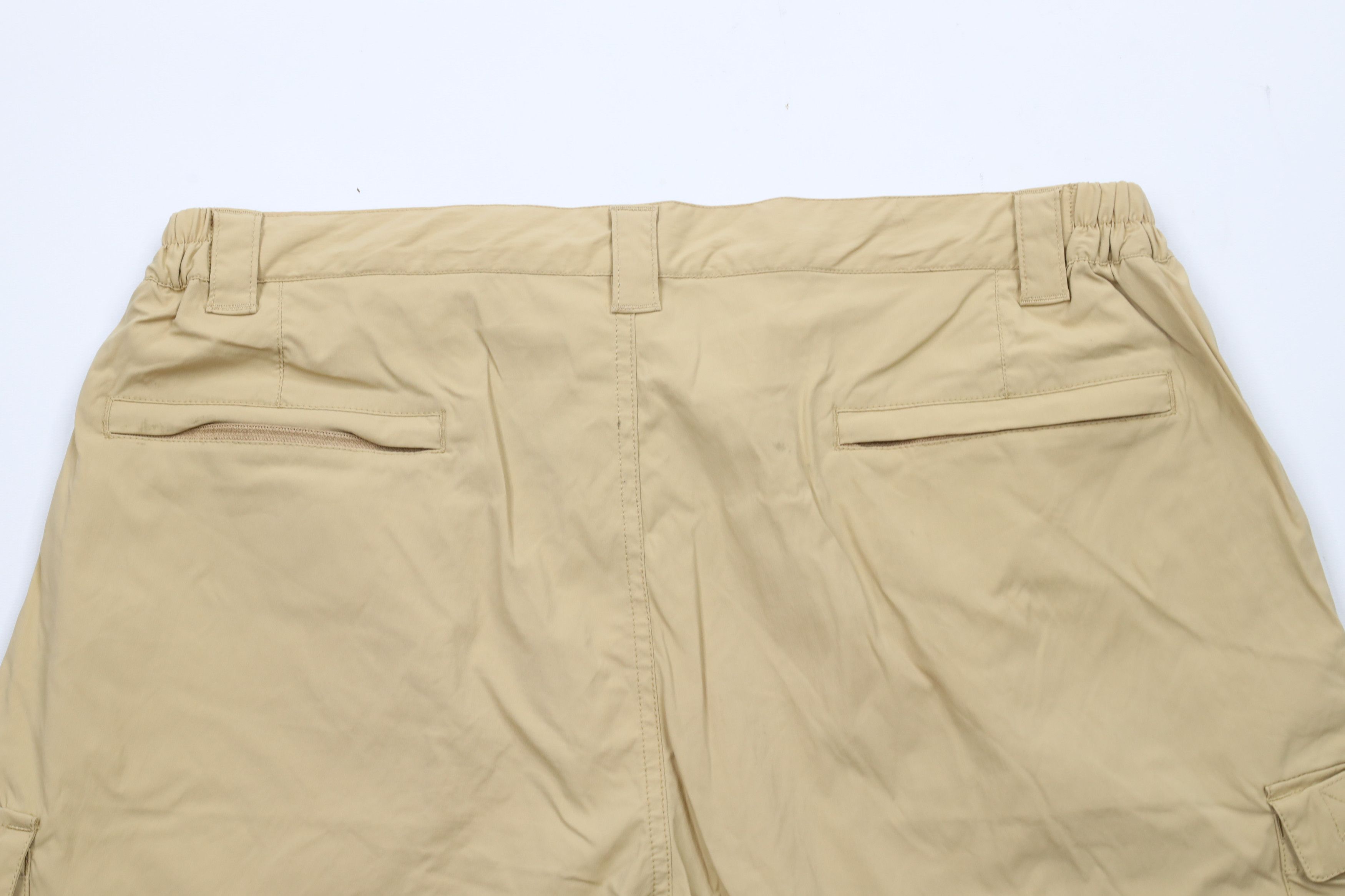 L.L. Bean × Vintage Vintage LL Bean Stretch Above Knee Hiking Cargo Shorts Beige Size US 34 / EU 50 - 8 Thumbnail
