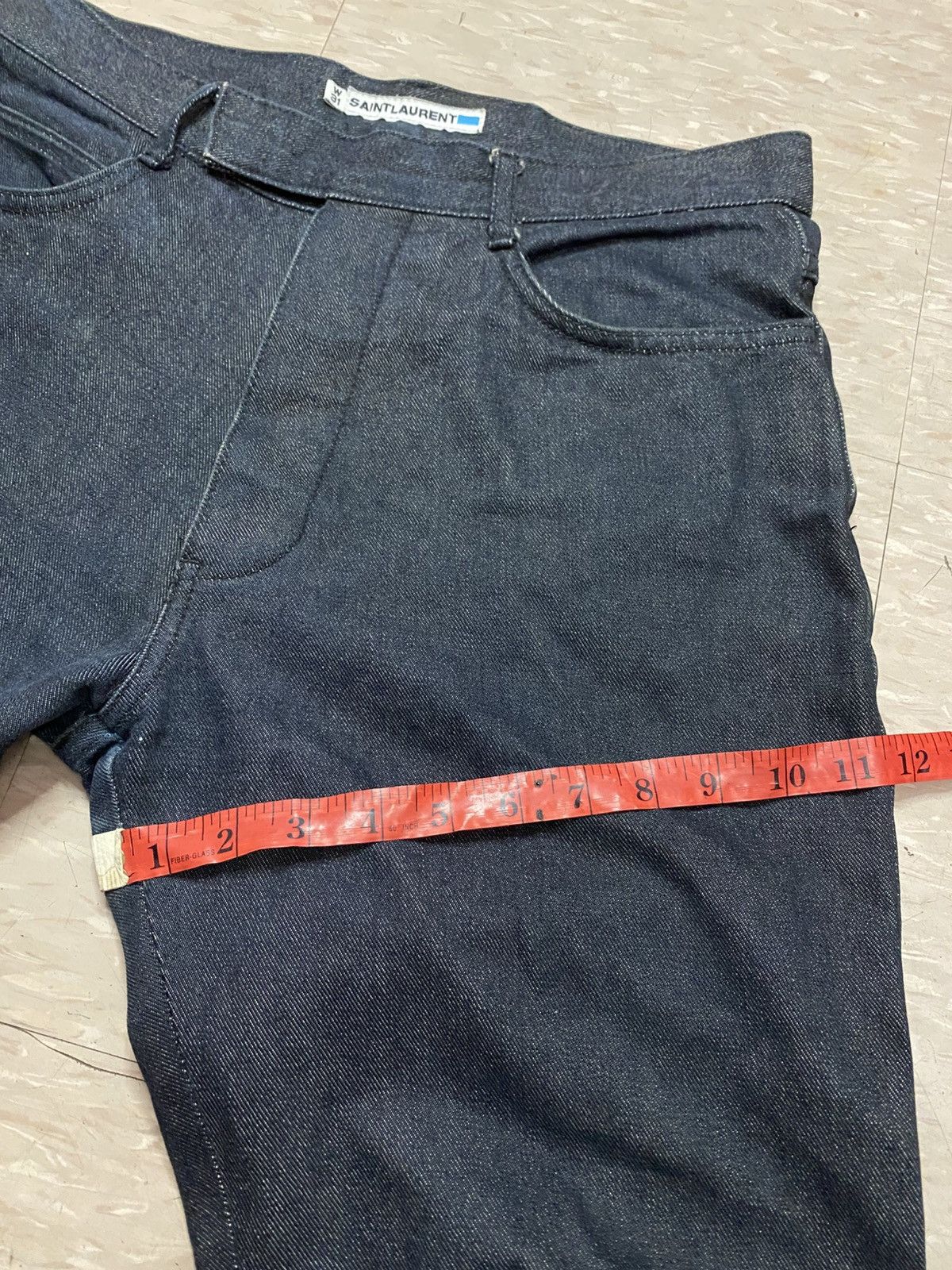 Saint Laurent Paris × Yves Saint Laurent YSL saint laurent denim jeans Size US 30 / EU 46 - 14 Thumbnail