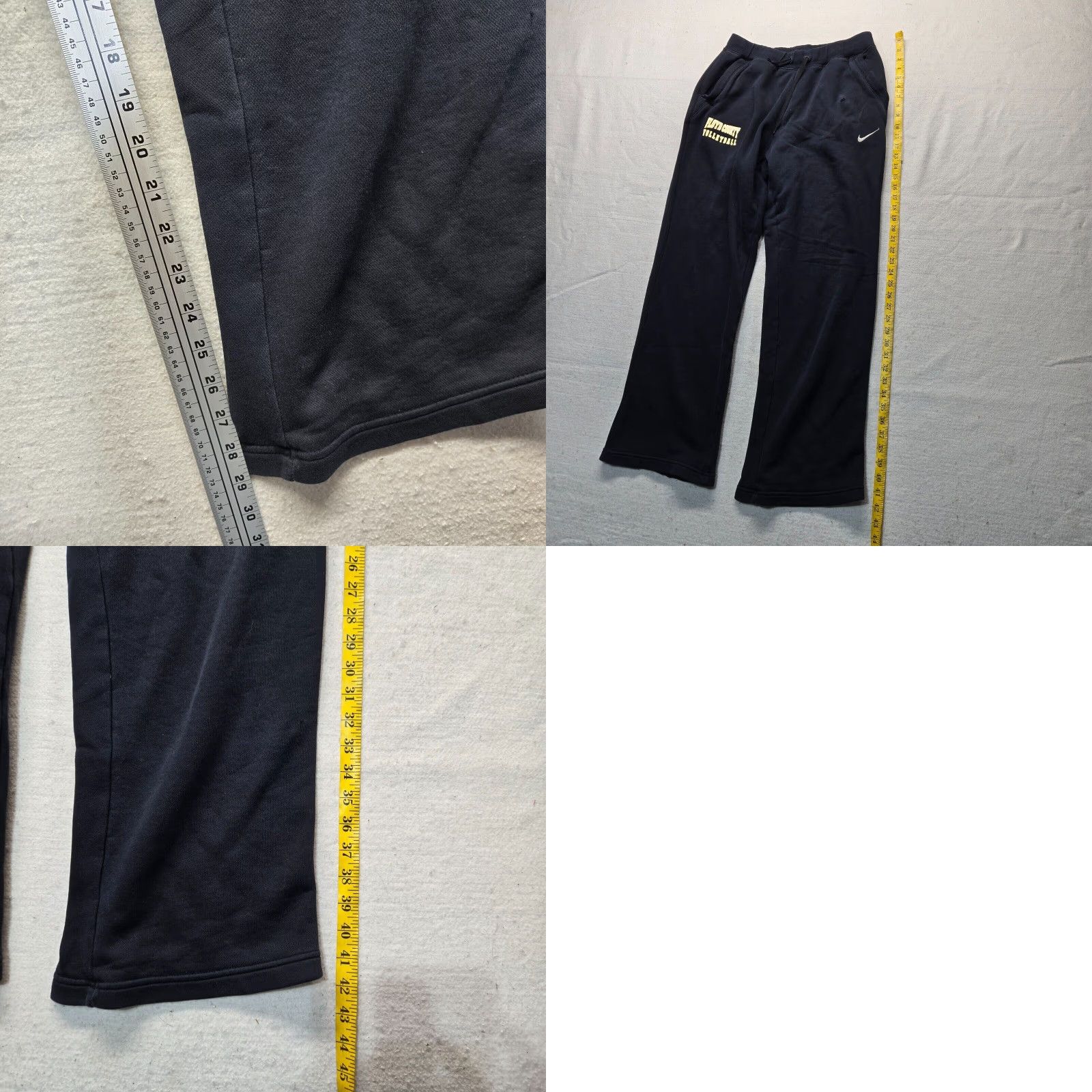 Nike Nike Floyd VA Pants Black Casual Gym Stretchy Athleisure Lightweight Women Large Size 36" / US 14 / IT 50 - 8 Thumbnail