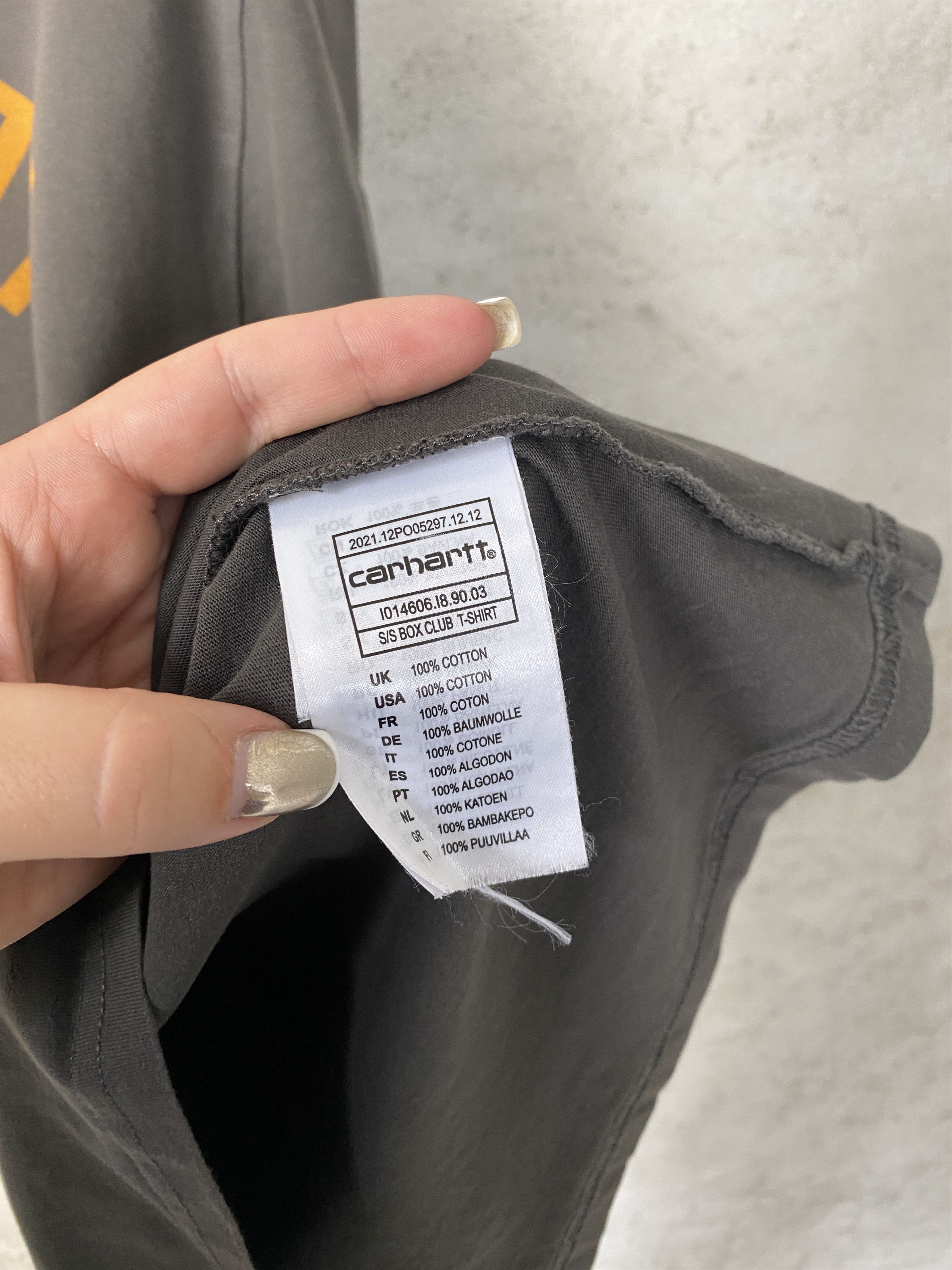 Carhartt Carhartt SS Box Club t-shirt tee casual skate rap Size US M / EU 48-50 / 2 - 4 Thumbnail