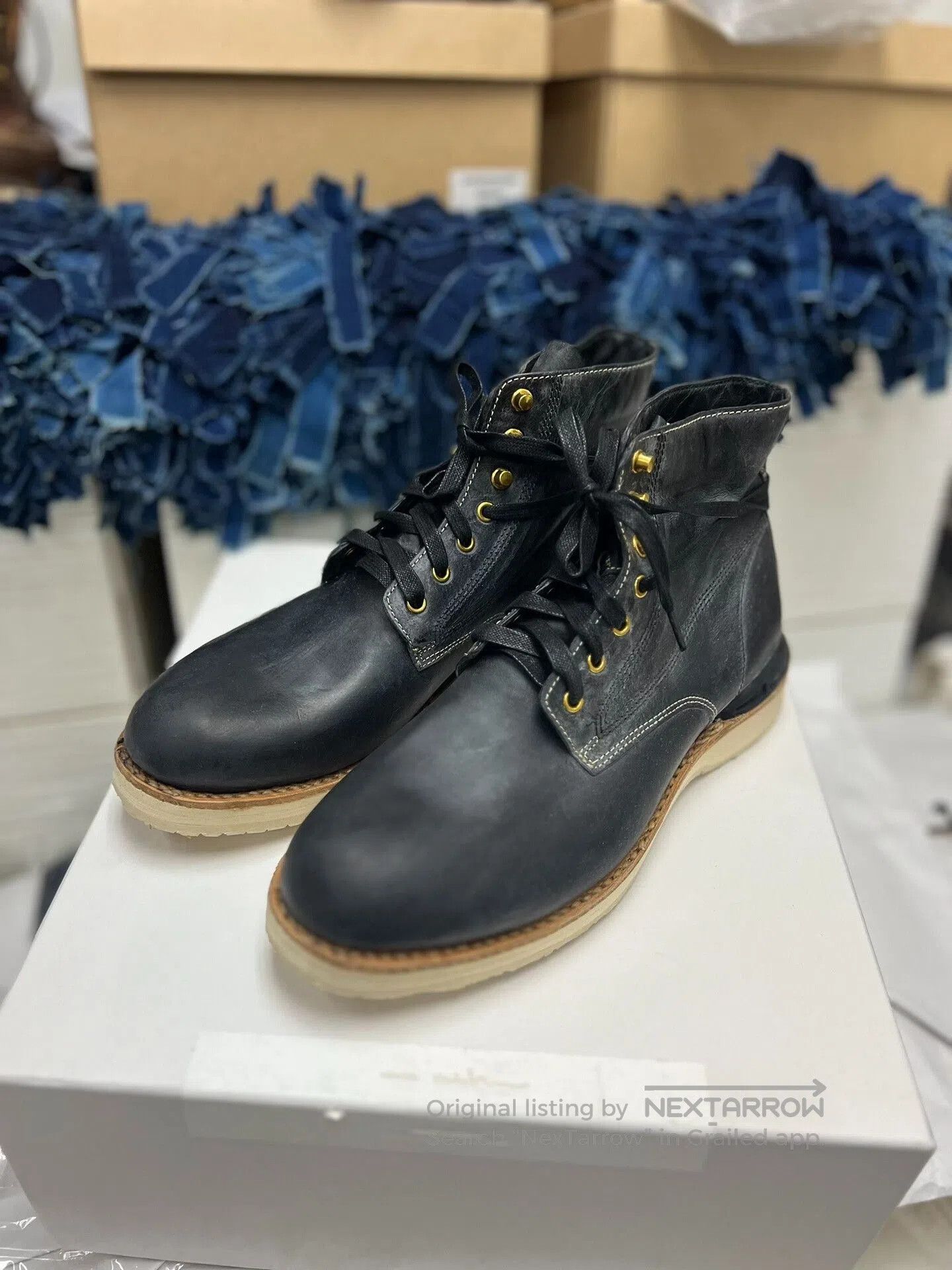 Visvim visvim virgil boots in black color. Size US 9.5 / EU 42-43 - 1 Thumbnail