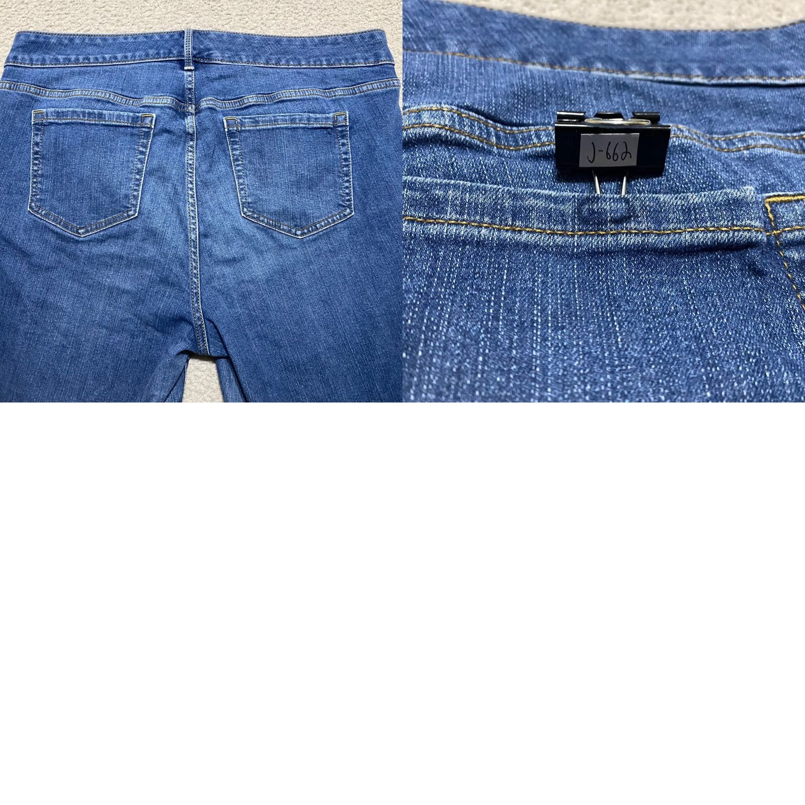 Torrid Torrid Jeans 12 Tall Blue Denim Medium Wash Boyfriend Ankle Stretch Shirt Womens Pants Casual Regular Slim Fit Size 34" / US 12 / IT 48 - 9 Thumbnail