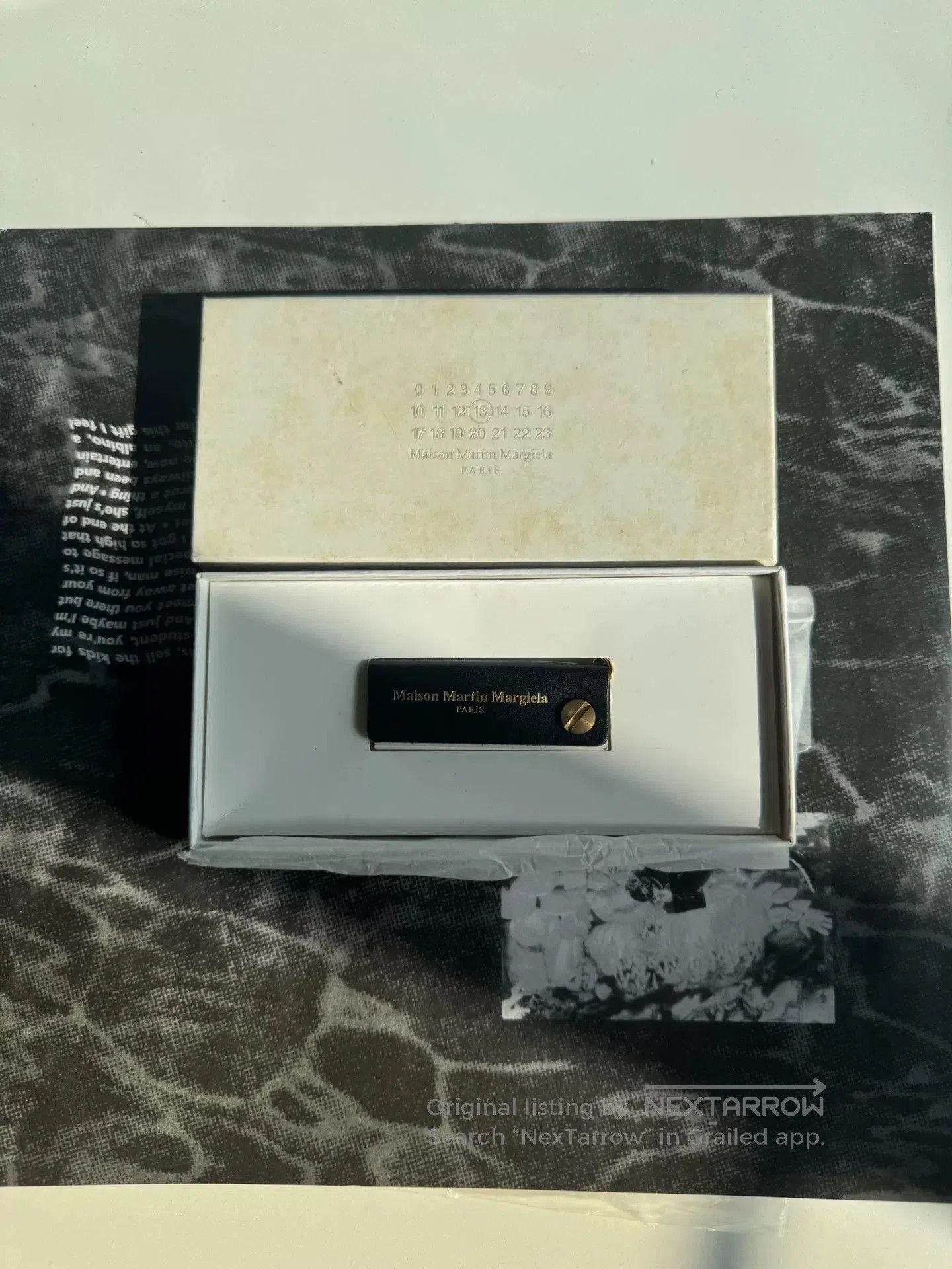 Maison Margiela Maison Margiela Phonebook Keychain. Size ONE SIZE - 2 Thumbnail
