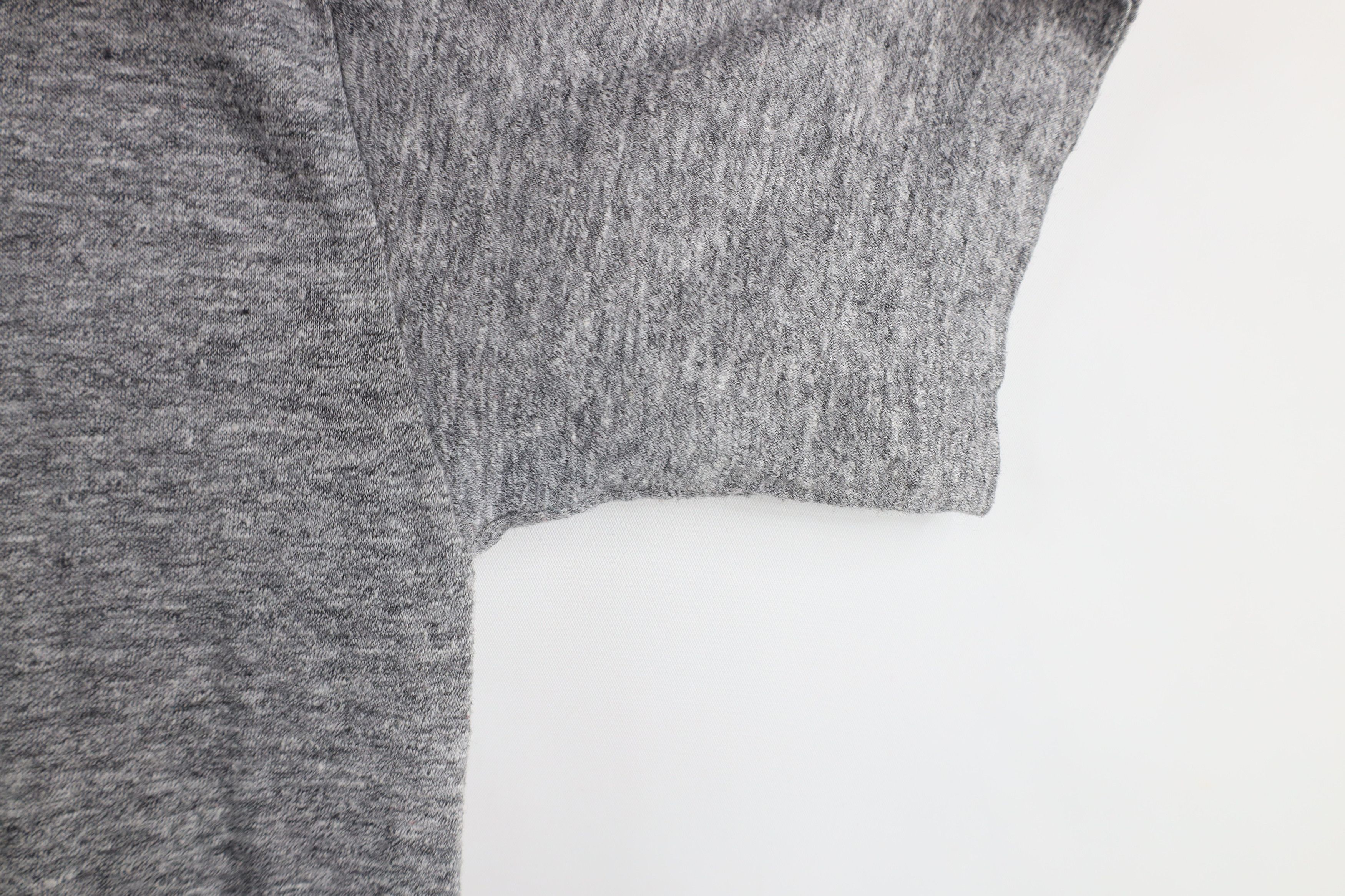 Vintage Vintage 70s 80s University Jersey Knit T-Shirt Gray USA Size US S / EU 44-46 / 1 - 6 Thumbnail