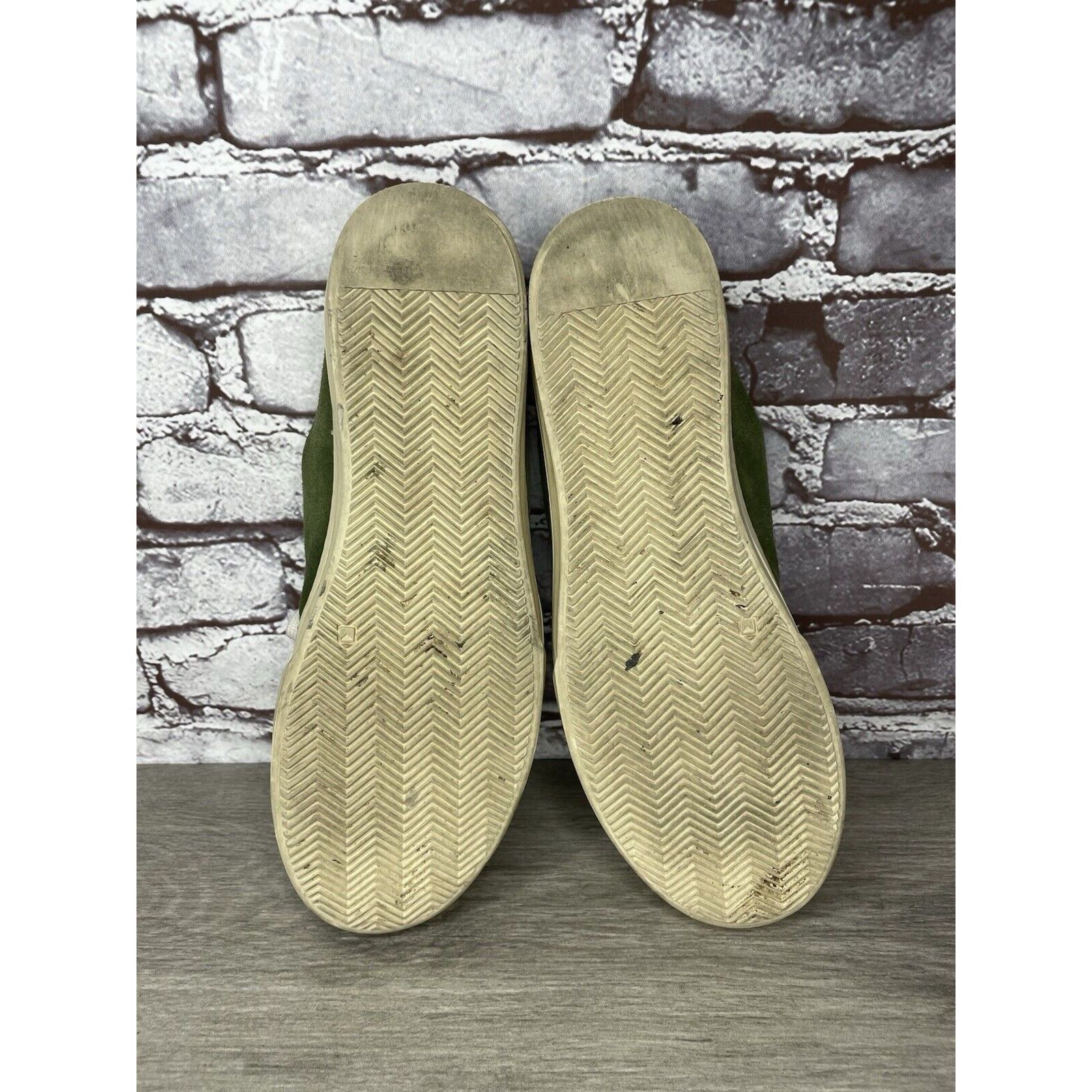 Sunnei Sunnei Green Suede Leather Slip On Lace Up Sneakers Shoes Wo Size US 11 / IT 41 - 14 Thumbnail