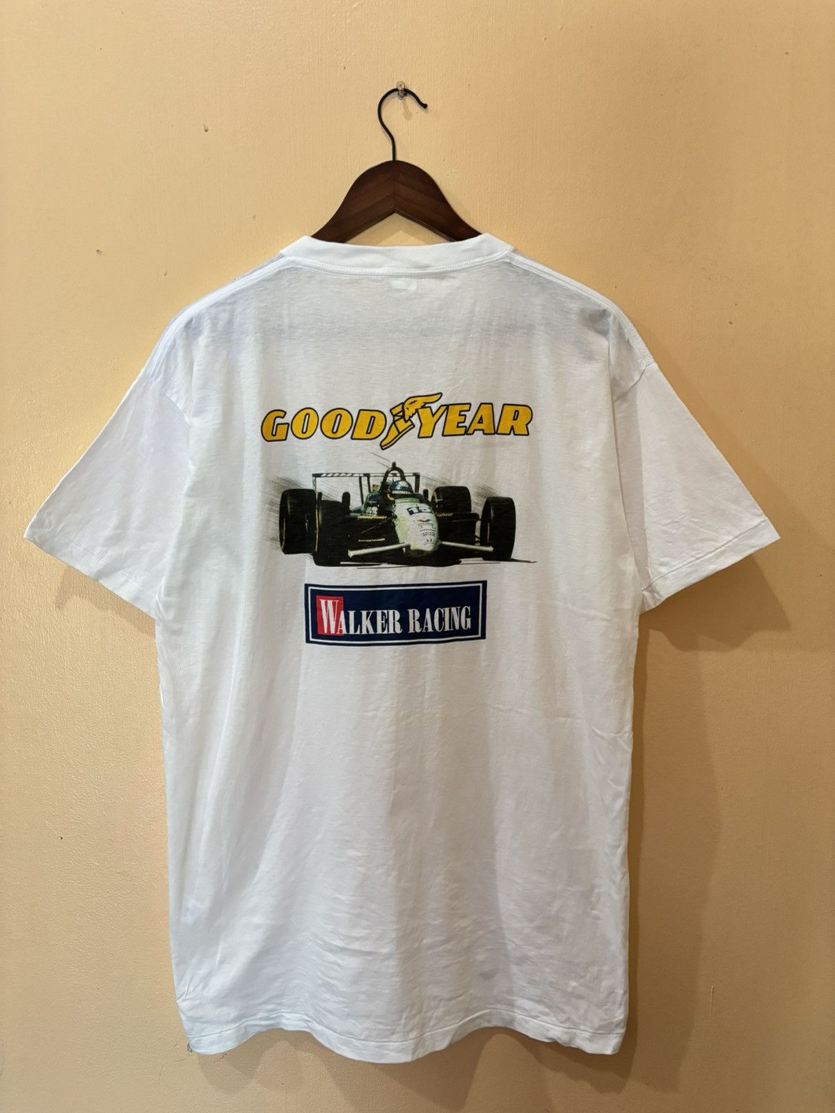 Honda Vintage Honda Good Year Walker Racing Tshirt Size US L / EU 52-54 / 3 - 1 Thumbnail