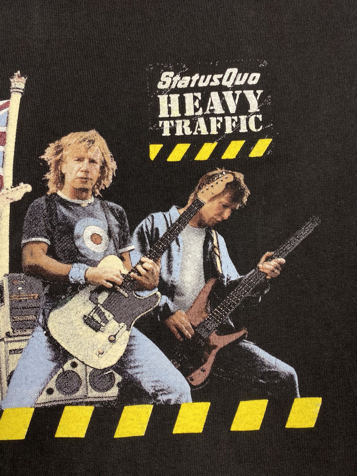 Band Tees Status Quo Heavy Traffic 2003 World Tour Vintage T Shirt Size US M / EU 48-50 / 2 - 7 Thumbnail