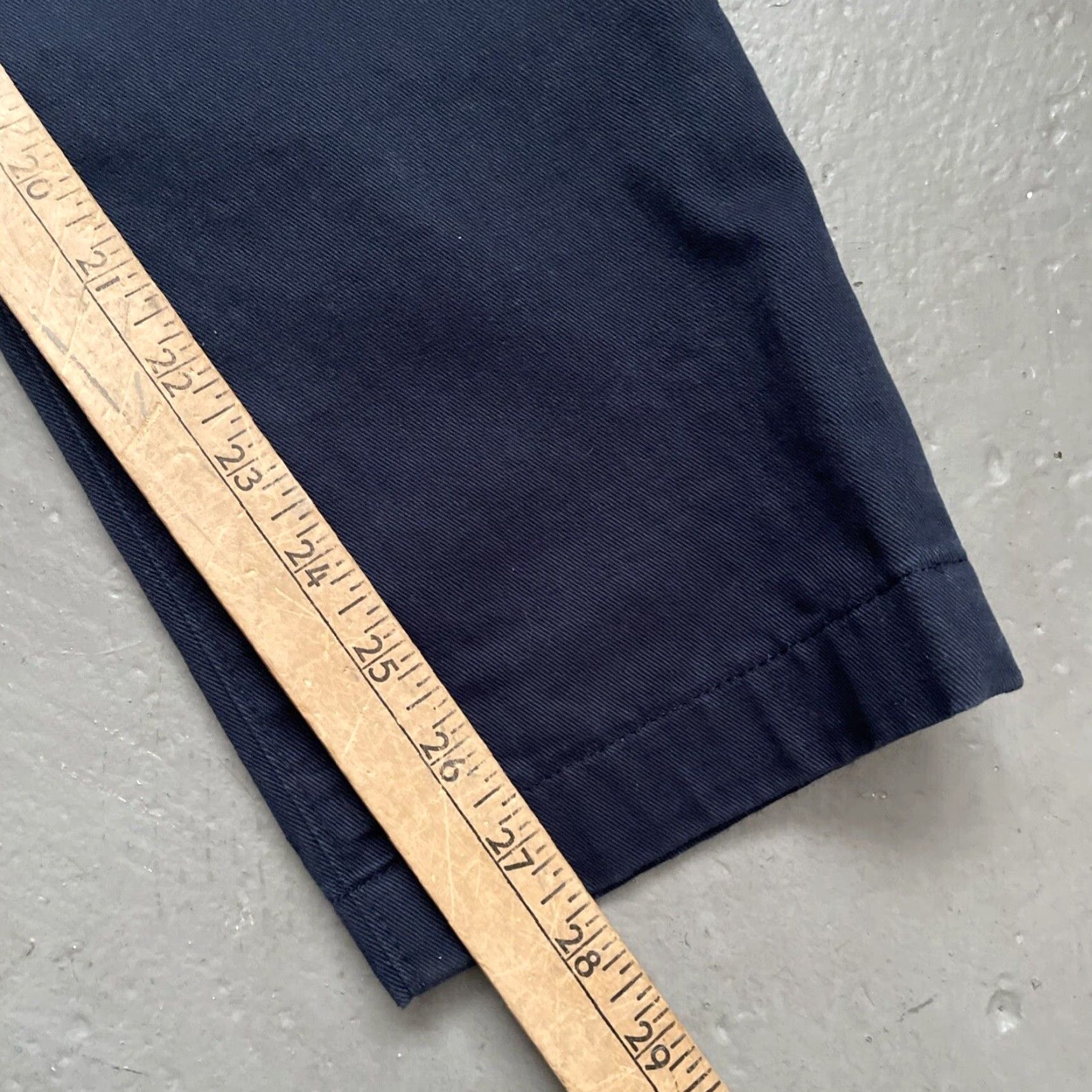 Vintage BALDWIN Kansas City Cotton Chino Work Pants Made In USA 30 Blue Mens Pants Casual Heritage 30 Size US 30 / EU 46 - 4 Thumbnail