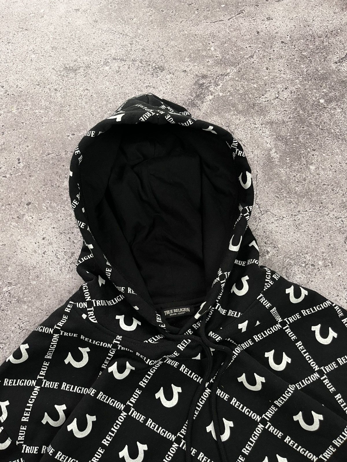 True Religion True Religion Monograms Hoodie Black Size L Men’s Y2K Size US L / EU 52-54 / 3 - 6 Thumbnail
