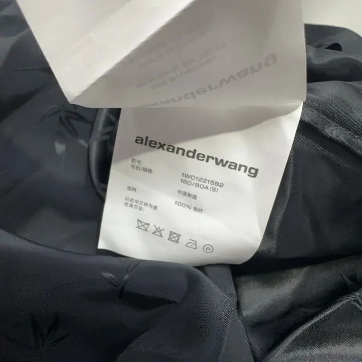 Alexander Wang Alexander Wang Black Long Sleeve Sleep Shirt - Size S / US 4 / IT 40 - 5 Thumbnail