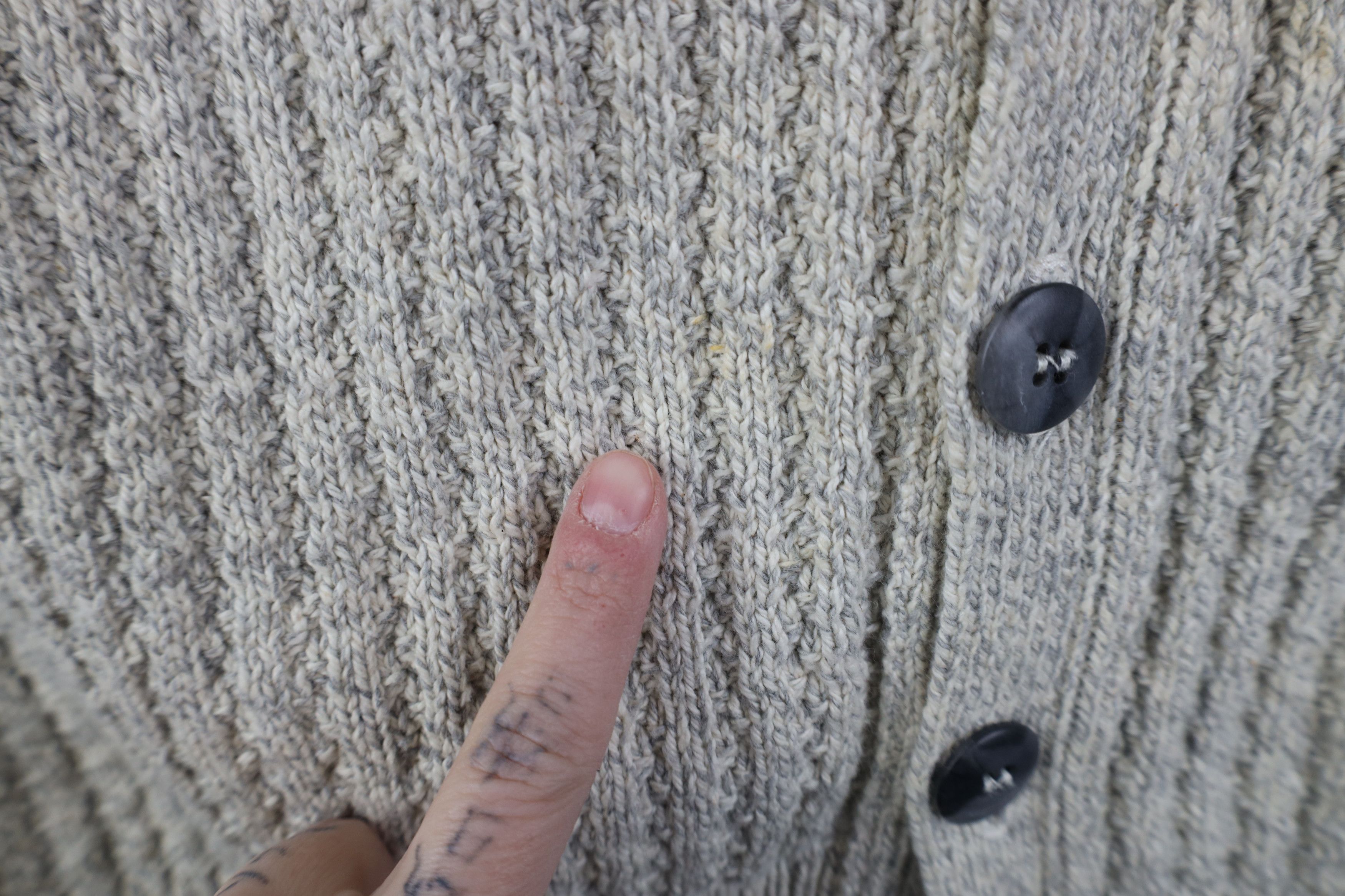 Vintage Vintage 90s Streetwear Cotton Ribbed Knit Sweater Vest USA Size US M / EU 48-50 / 2 - 4 Thumbnail