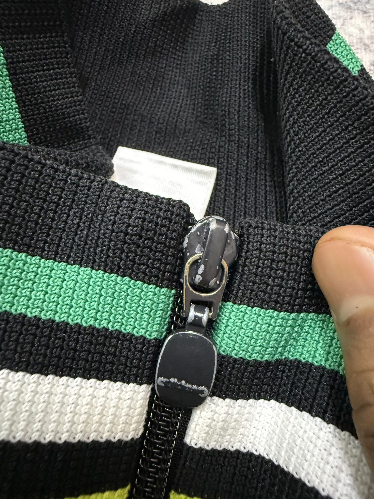 Adidas Adidas Neo Multicolor Side Tape Zip Up Tractop Sweater Size US S / EU 44-46 / 1 - 7 Thumbnail