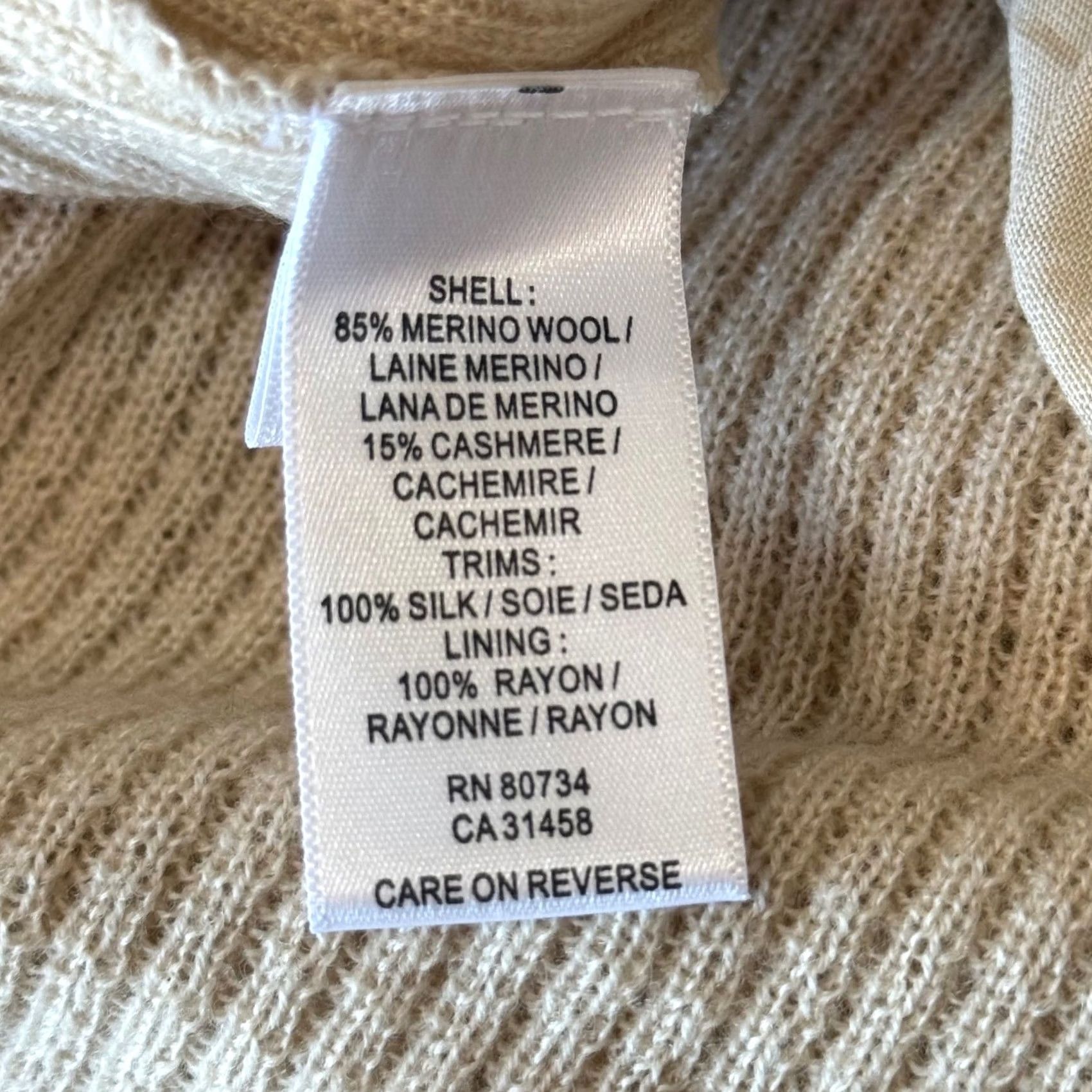 Bcbgmaxazria Max Azria Knit Midi Dress Pointelle Ruffle Ber Size S / US 4 / IT 40 - 7 Thumbnail
