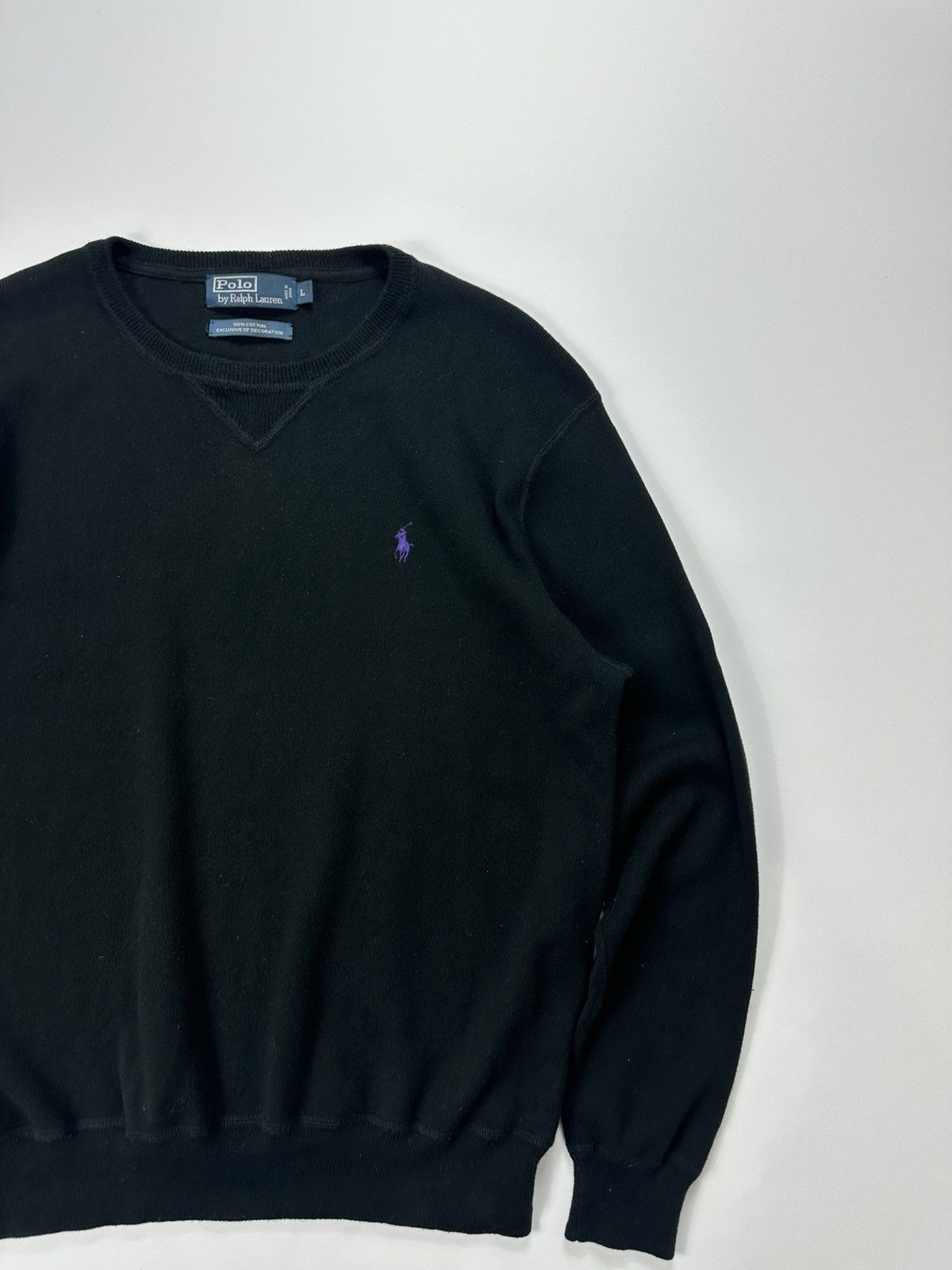 Polo Ralph Lauren Polo Ralph Lauren Sweater Purple Logo Men's Size US L / EU 52-54 / 3 - 5 Thumbnail