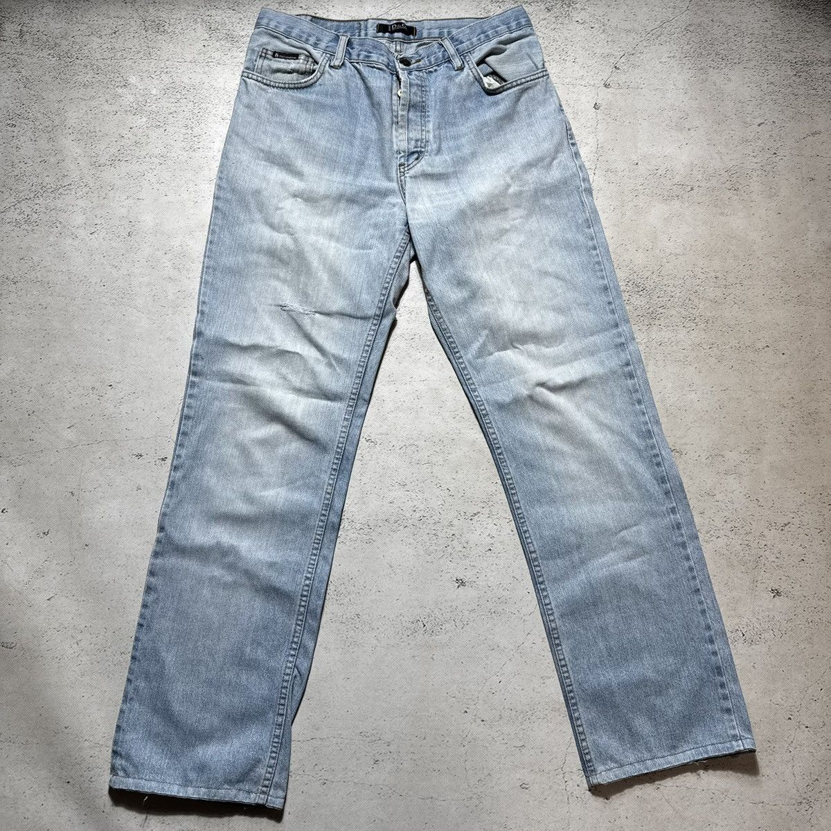 Dolce & Gabbana vintage dolce gabbana baggy distressed jeans streetwear y2k Size 29" - 1 Thumbnail