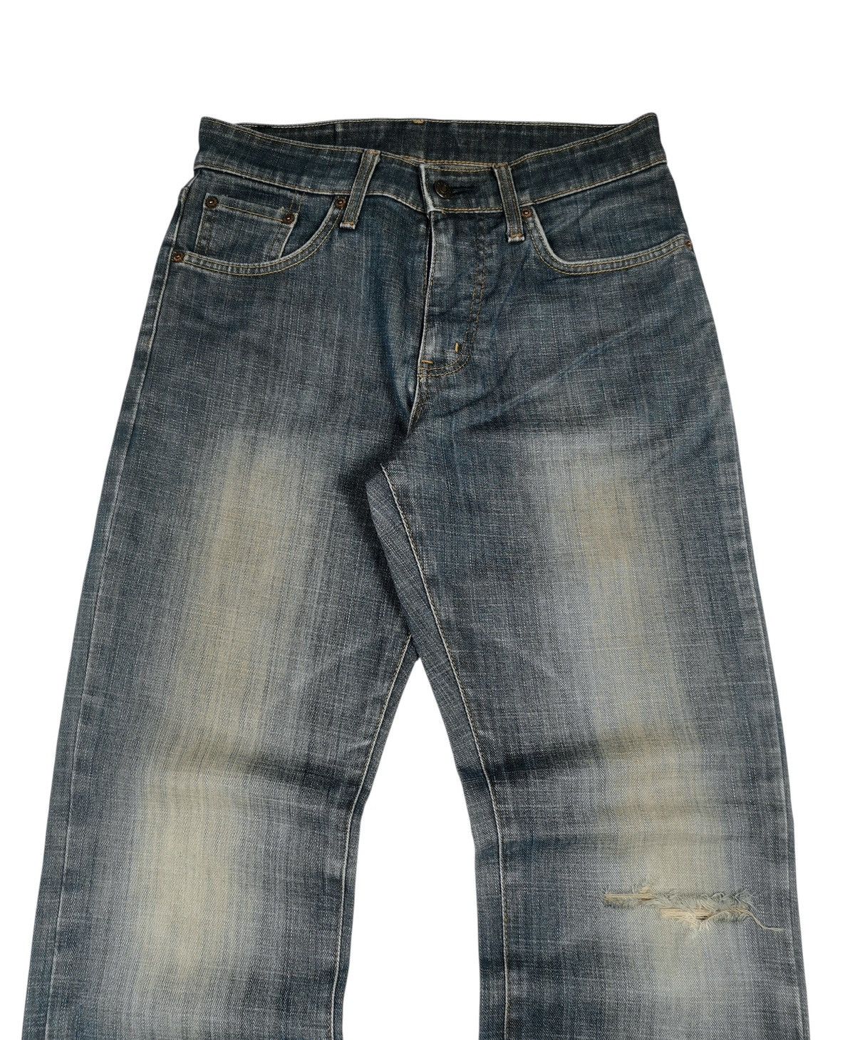 Japanese Brand Edwin distressed mudwash jeans Size US 30 / EU 46 - 4 Thumbnail