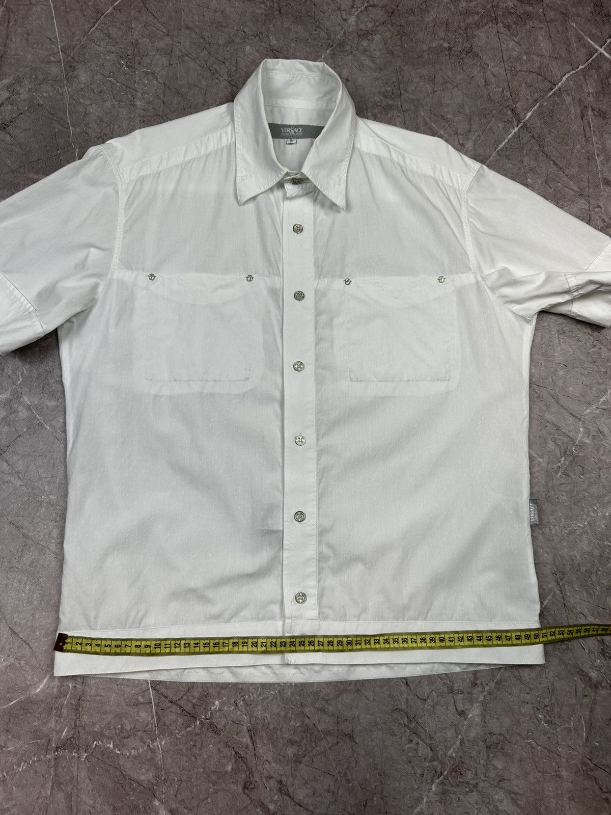 Versace Vintage Versace Jeans Couture Button up Shirt Size US L / EU 52-54 / 3 - 13 Thumbnail