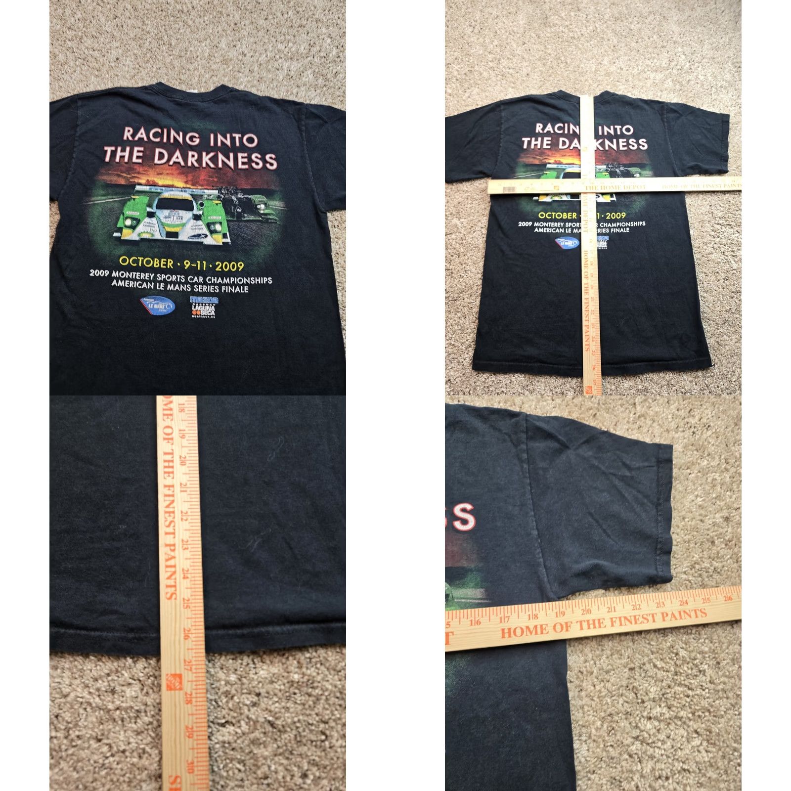 Gildan Mazda Racing Shirt Mens Medium Black Short Sleeve 2009 Laguna Seca Size US M / EU 48-50 / 2 - 8 Thumbnail