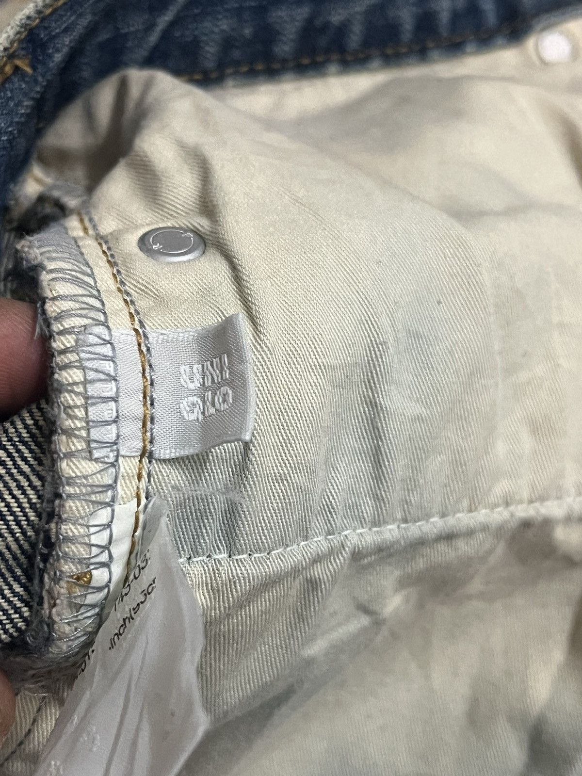 Uniqlo Vintage 90’s Baggy Uniqlo Jeans Size US 37 - 9 Thumbnail