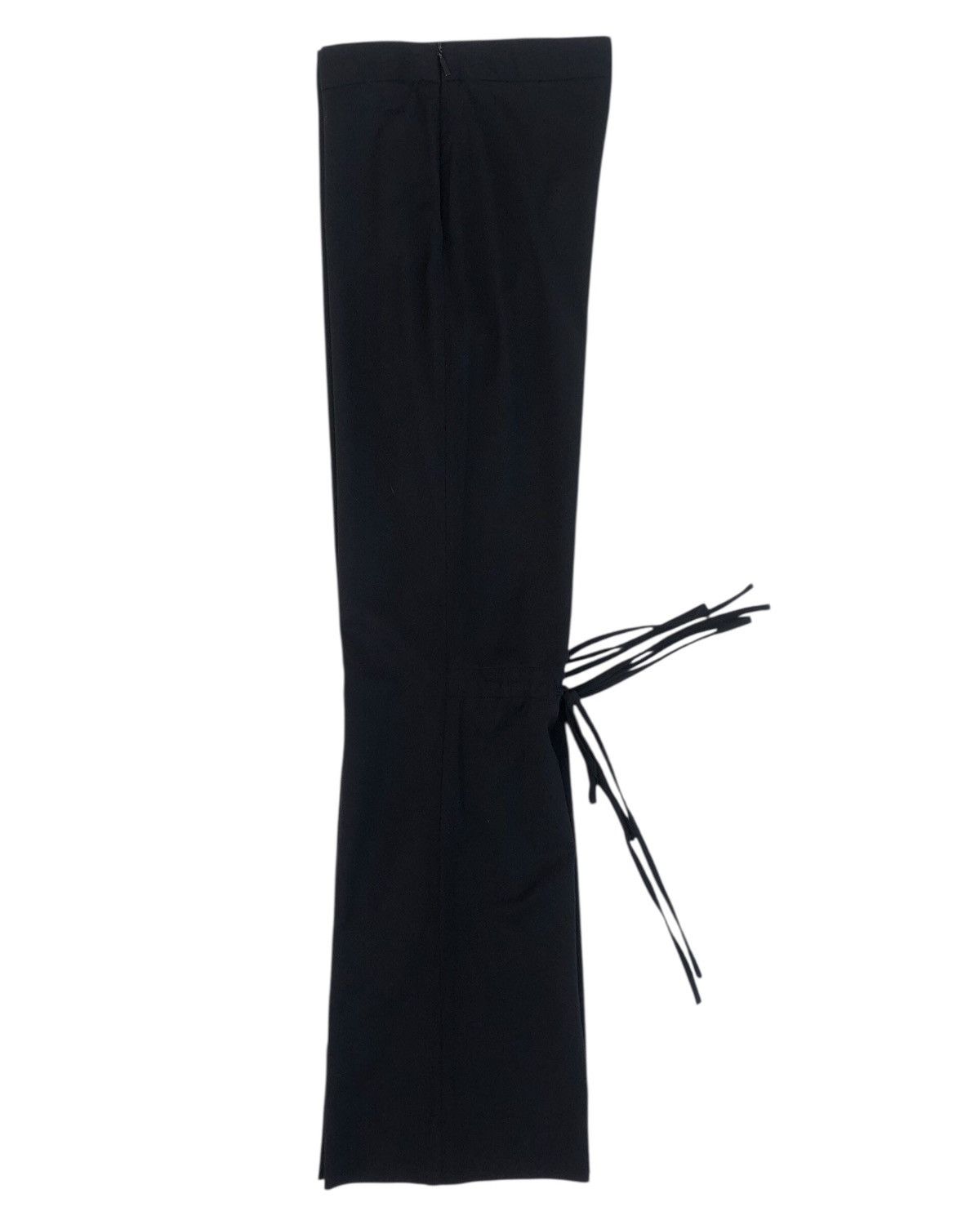Versus Versace Y2K Versus by Versace Black Back Knee Rope Pants Size 24" / US 00 / IT 34 - 4 Thumbnail
