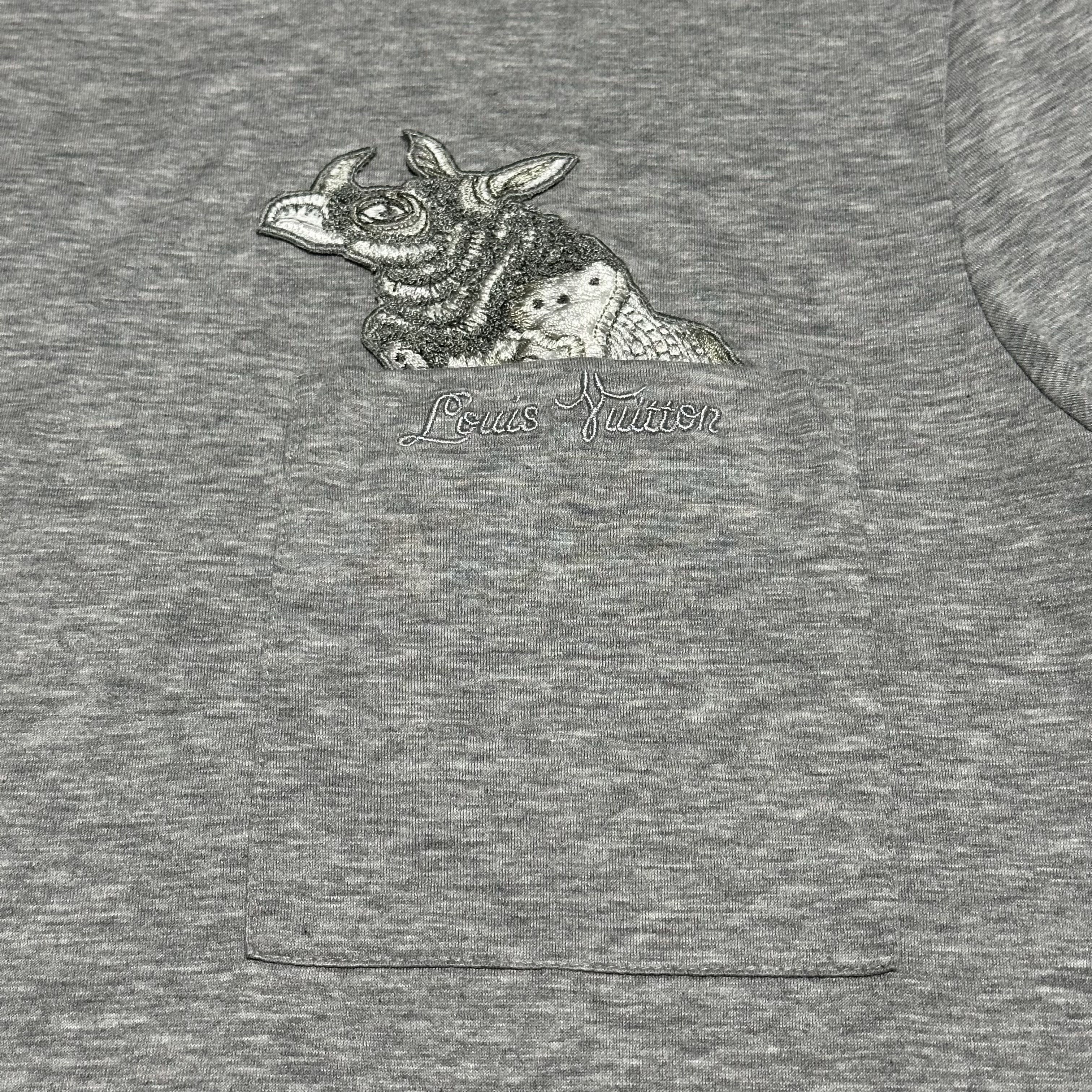 Louis Vuitton Louis Vuitton Pocket Tee Size US M / EU 48-50 / 2 - 2 Thumbnail