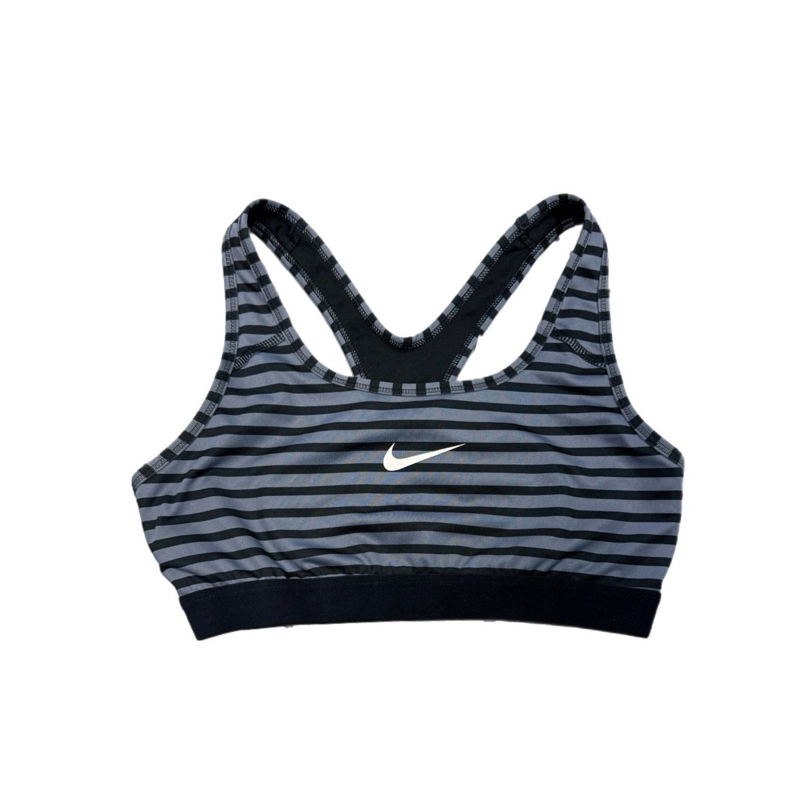 Nike Nike Dri-FIT Striped Sports Bra Size M / US 6-8 / IT 42-44 - 1 Thumbnail