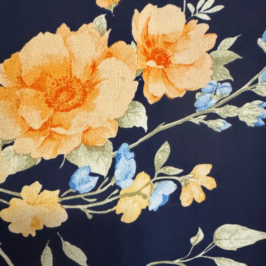Lulus NEW BNWT Lulus Admiration Navy Floral Maxi Dress Small Size S / US 4 / IT 40 - 11 Thumbnail