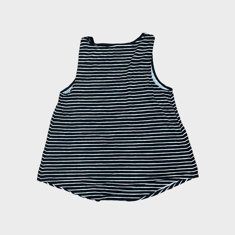 Target Basics A New Day | Striped Black and White Tank Top | Large Size L / US 10 / IT 46 - 4 Thumbnail