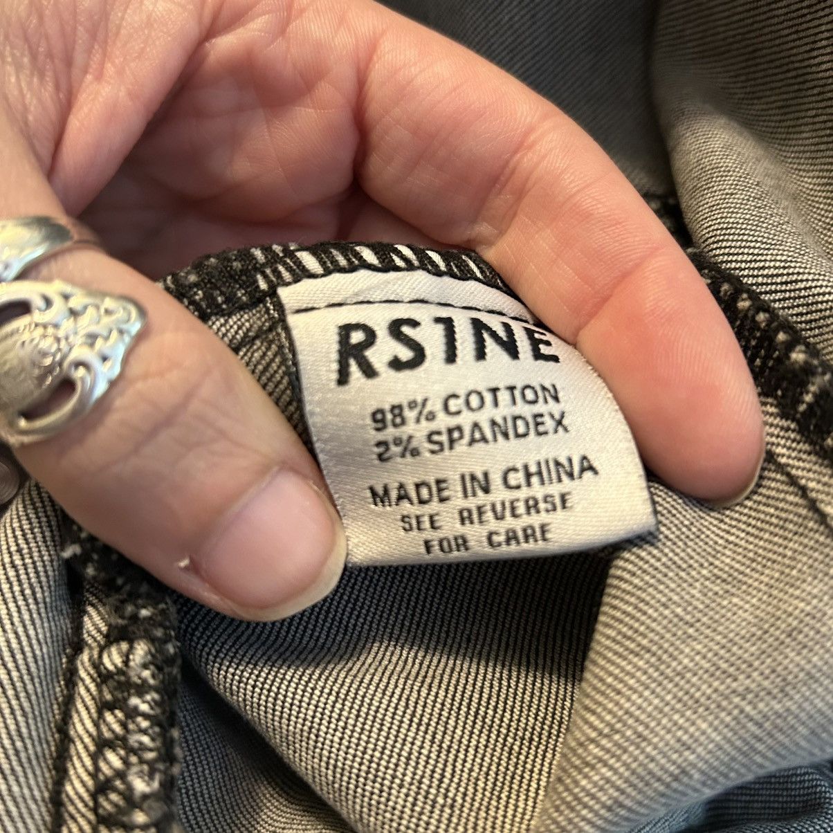 Other RS1NE gray acid washed embroidered denim jacket size M Size US M / EU 48-50 / 2 - 7 Thumbnail