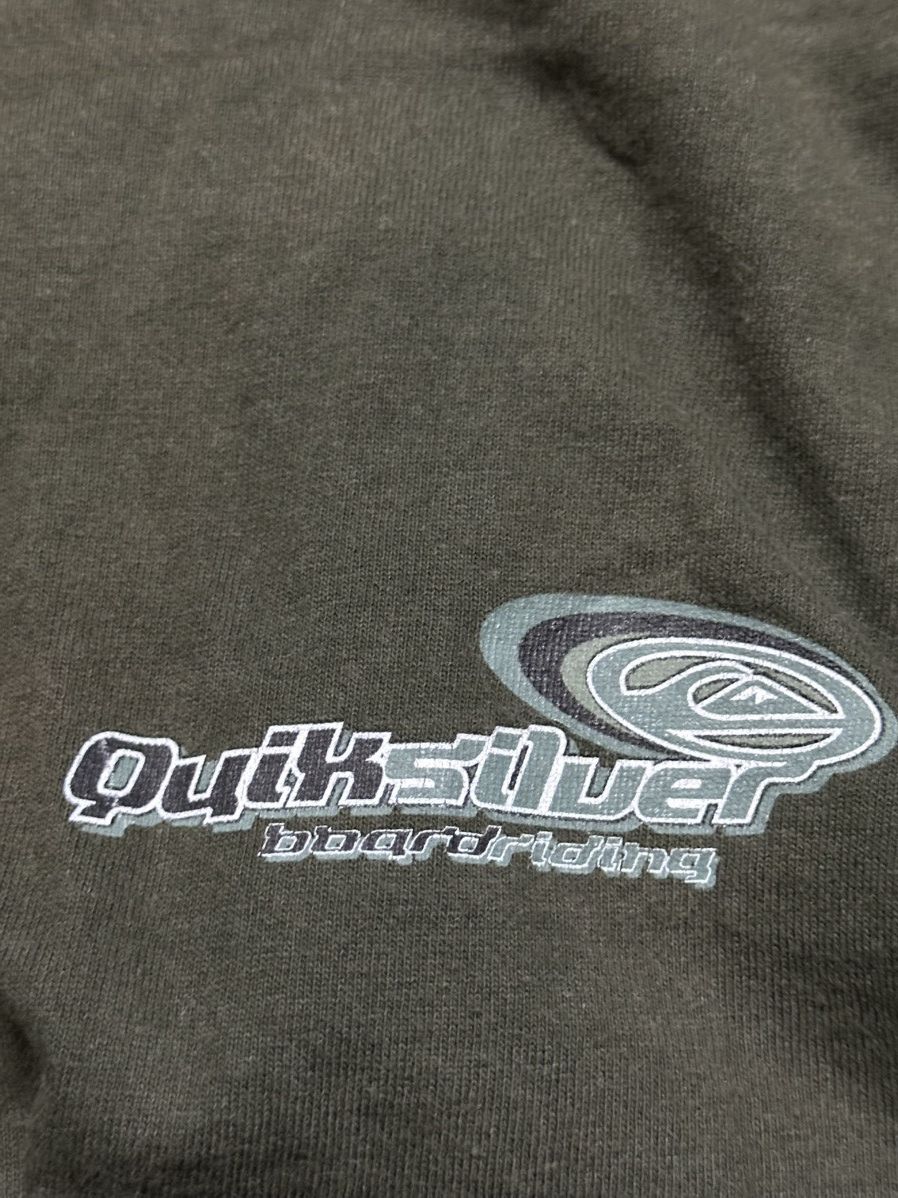 Quiksilver × Vintage Vintage 1990 Quiksilver Surfwear Tee Shirt Size US L / EU 52-54 / 3 - 13 Thumbnail