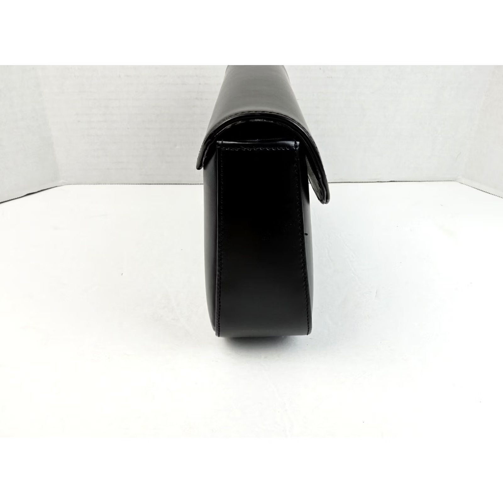 Roberta di Camerino Roberto Di Camerino Convertible Clutch Shoulder Handbag Purse - Black Leather Size ONE SIZE - 3 Thumbnail