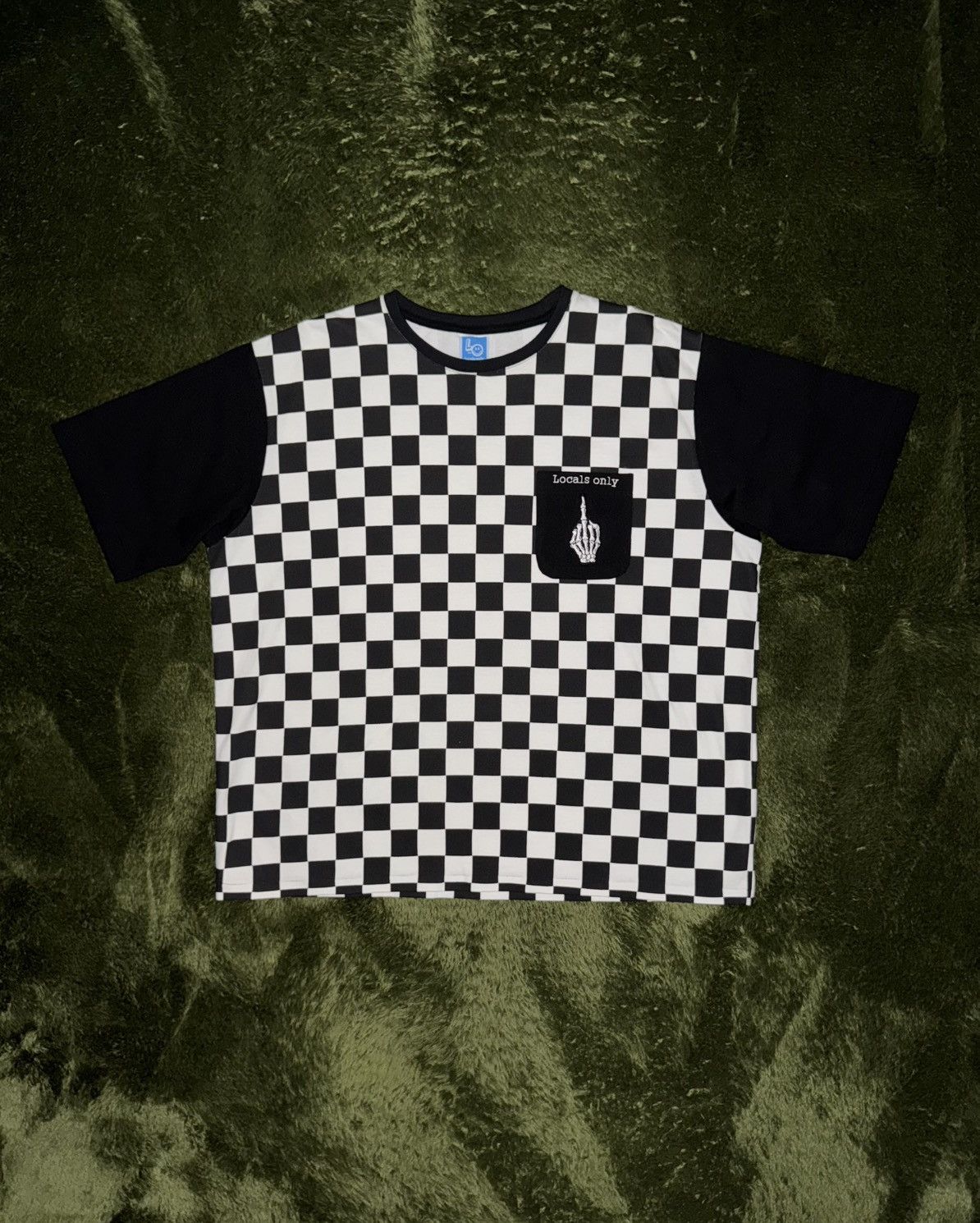 Japanese Brand [L] Locals Only Single-Stitch Checkerboard Pocket T-Shirt Size US L / EU 52-54 / 3 - 1 Thumbnail