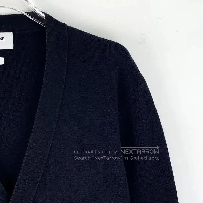 Thom Browne Thom Browne Navy Cotton Women's Cardigan . Size M / US 6-8 / IT 42-44 - 3 Thumbnail