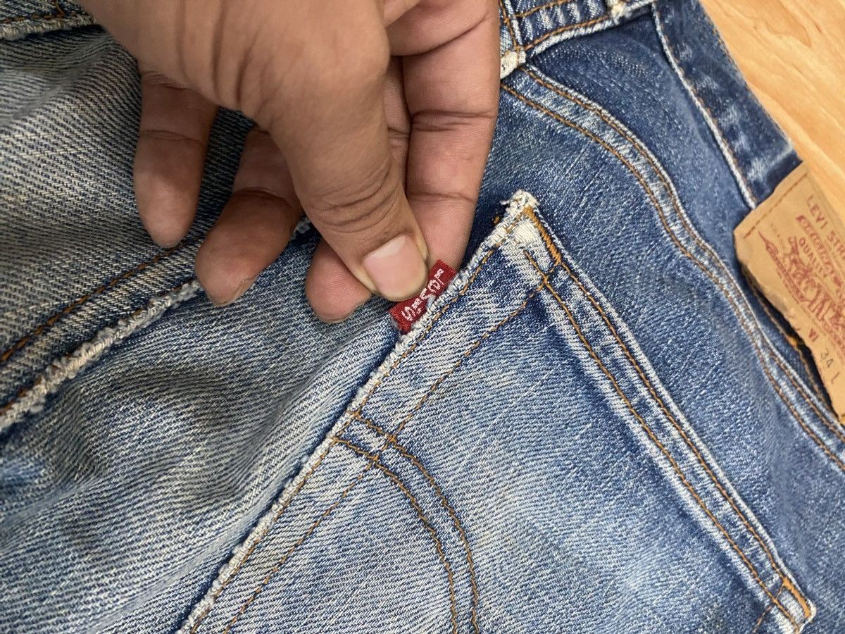 Levi's × Levi's Vintage Clothing × Vintage Vintage 90s levis denim distressed regular fits Size US 34 / EU 50 - 11 Thumbnail