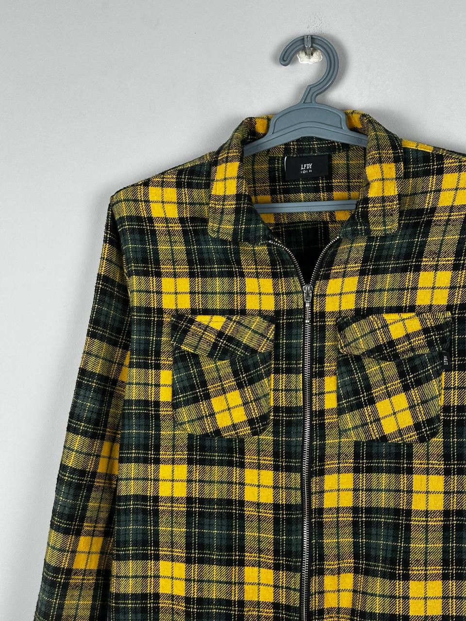 LFDY LFDY Cotton Plaid Streetwear Overshirt Jacket Size US M / EU 48-50 / 2 - 3 Thumbnail