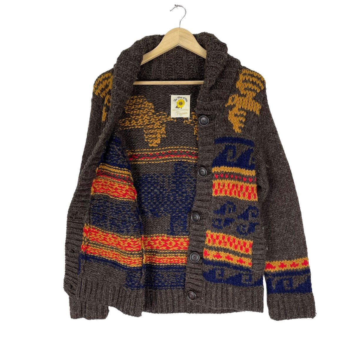 🌟RAY BEAMS THUNDERBIRD WOOL KNITTED SWEATER