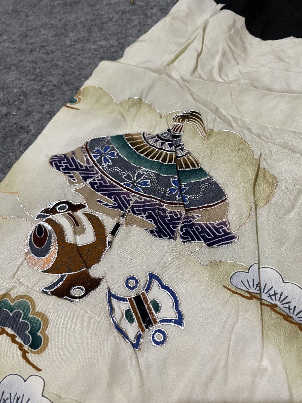 Japanese Brand 60s Vtg Rare Sukajan Kimono Classic Script Size US S / EU 44-46 / 1 - 15 Thumbnail