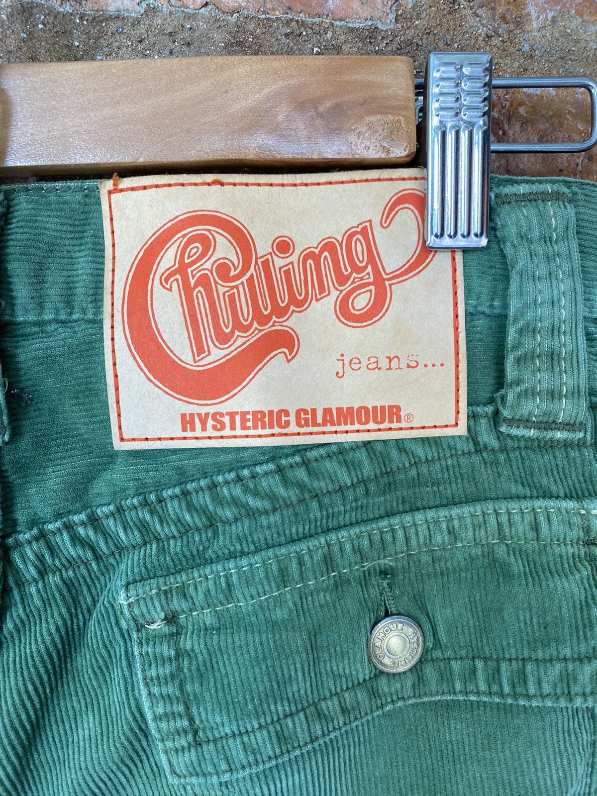 Hysteric Glamour 1990s Hysteric Glamour Flare Bush pants Size 28" / US 6 / IT 42 - 14 Thumbnail