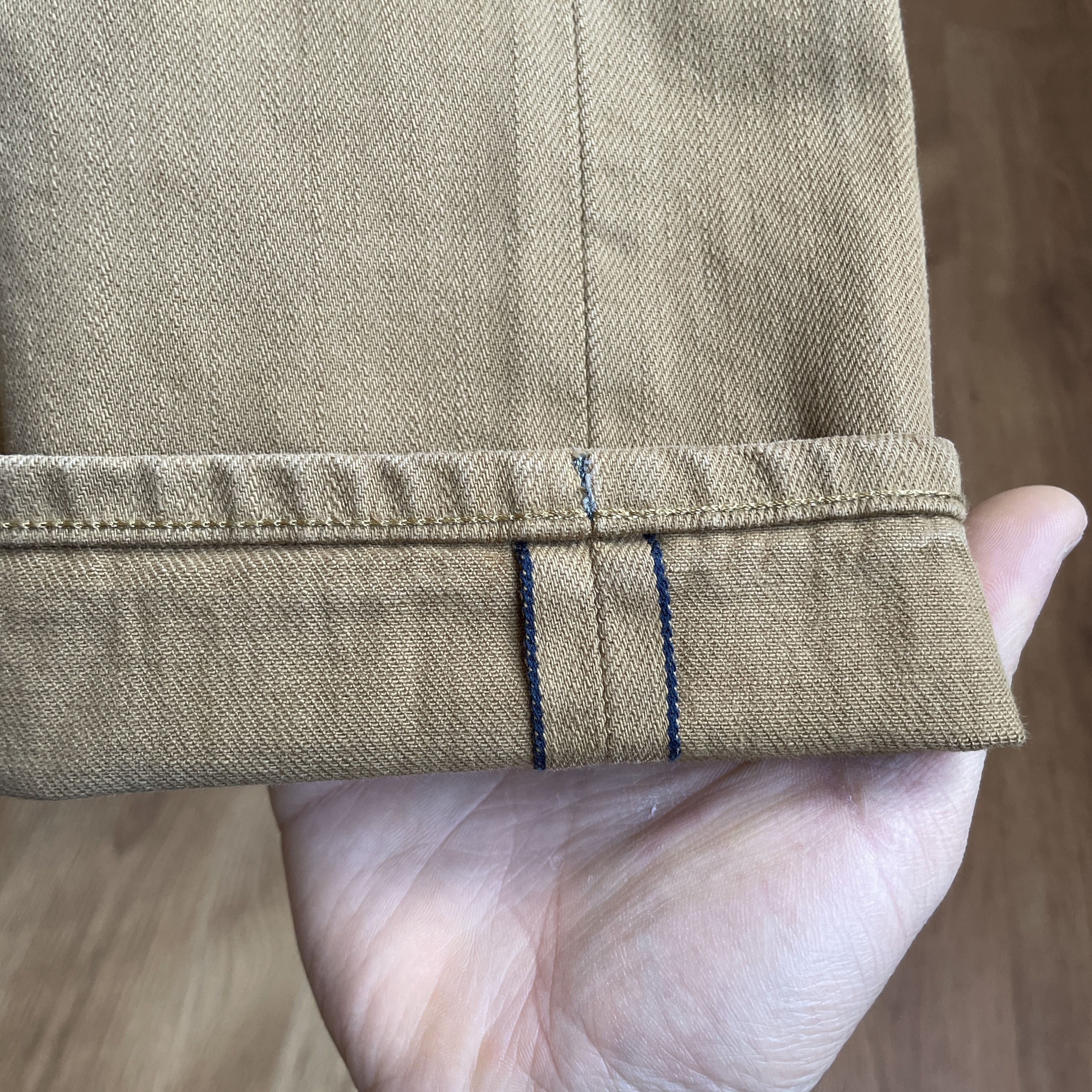 Lee Lee 101 Slim Brown Selvedge Denim Size 30x34 Size US 30 / EU 46 - 8 Thumbnail