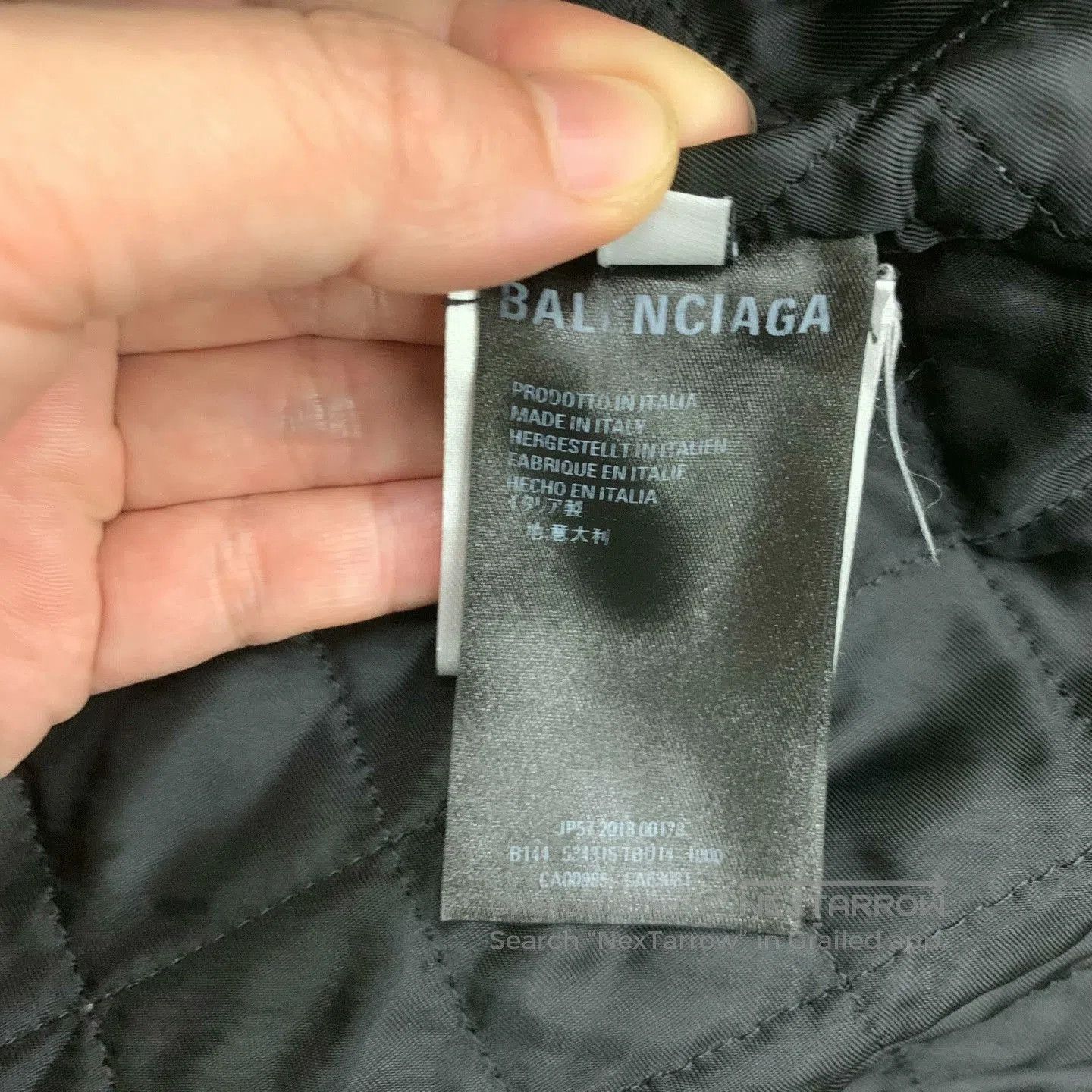 Balenciaga balenciaga black logo wool-cotton jacket. Size US L / EU 52-54 / 3 - 5 Thumbnail