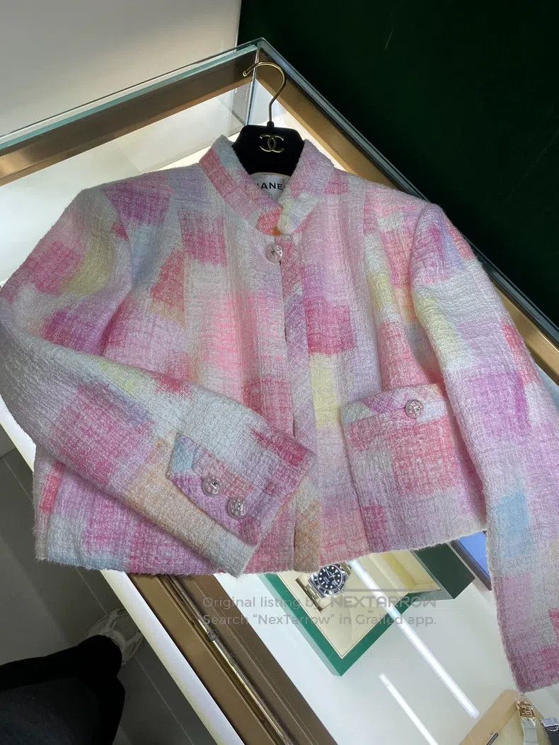 Chanel Chanel 23s Monet stand-up collar jacket Size XS / US 0-2 / IT 36-38 - 1 Thumbnail