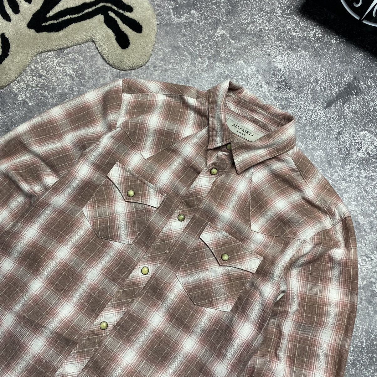 Allsaints Designer All Saints Double pockets y2k Overshirt Size US XS / EU 42 / 0 - 2 Thumbnail