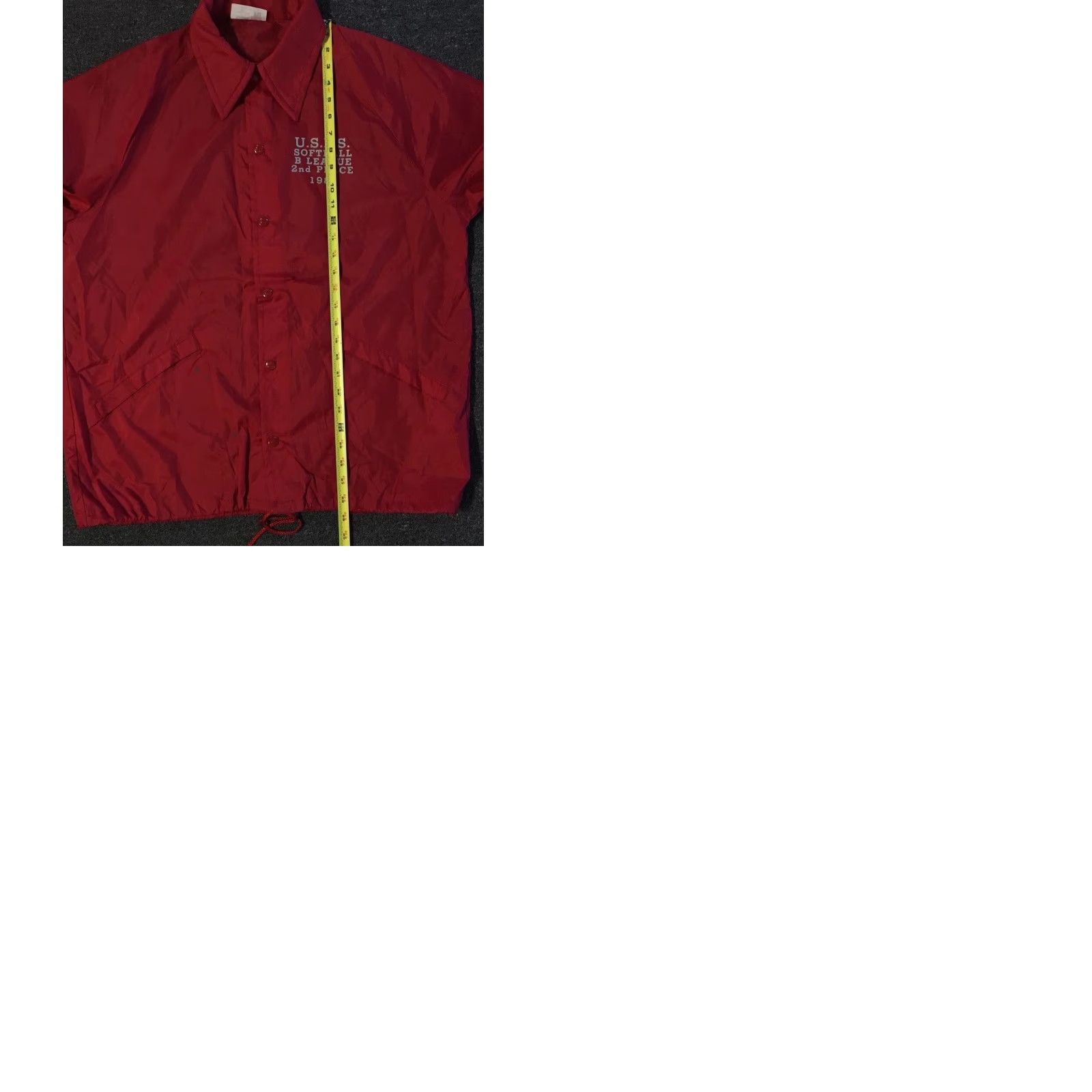 Vintage Vtg Vtg 80s USPS Softball Team Faded Distress Jacket L Red Mailman Windbreaker USA Men’s Jacket USPS 80s 90s Grunge Baseball Bar Harley Rock Size US L / EU 52-54 / 3 - 10 Thumbnail