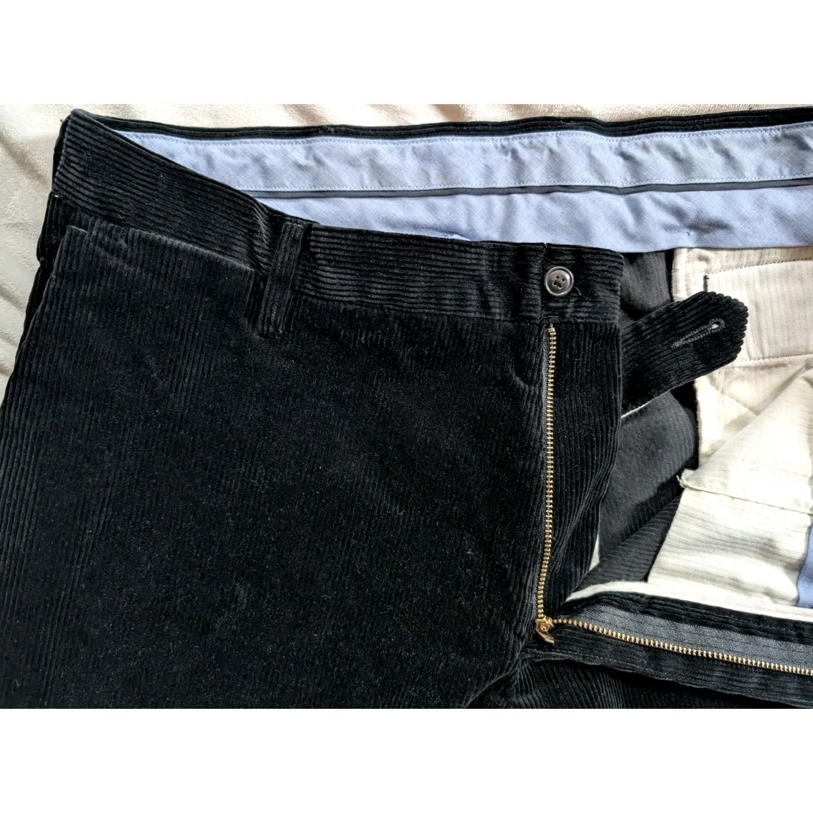 Polo Ralph Lauren Polo Ralph Lauren Black Corduroy Pants Chino Classic Fit 38x32 Polo Ralph Lauren Men Pants Regular Black Corduroy Chino Classic Fit 38 Black Mens Size US M / EU 48-50 / 2 - 3 Thumbnail
