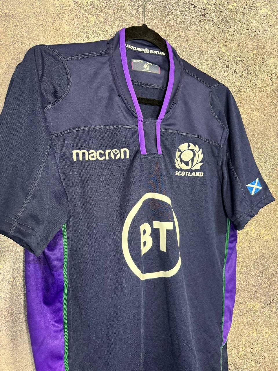 Macron Macron Men's Rugby Union Scotland 2018/19 Medium Jersey Size US M / EU 48-50 / 2 - 6 Thumbnail