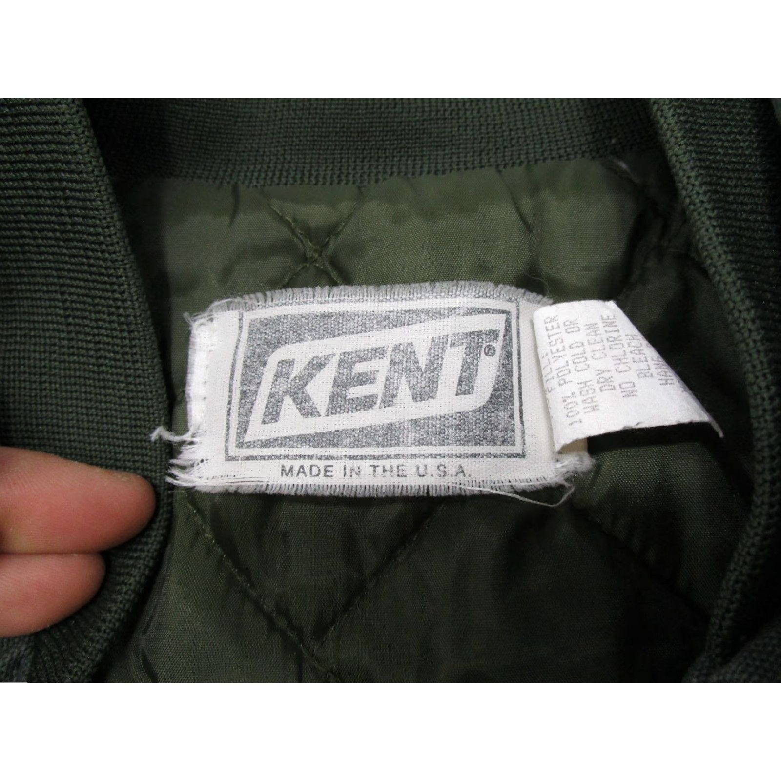 Vintage VINTAGE Kent Green Canvas Full Zip Insulated Jacket Mens XL Tall Farmer Read Size US XL / EU 56 / 4 - 2 Thumbnail
