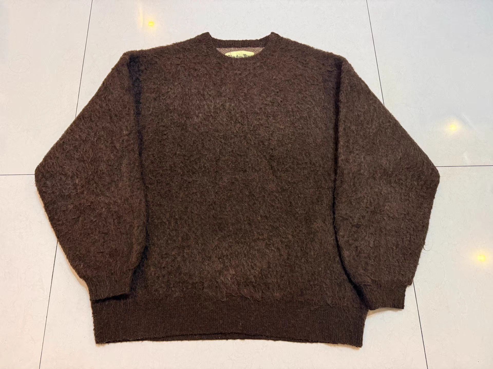 Beams Plus BEAMS SSZ 22AW Mohair Cross Pattern Loose Sweater K3 Size US L / EU 52-54 / 3 - 2 Thumbnail